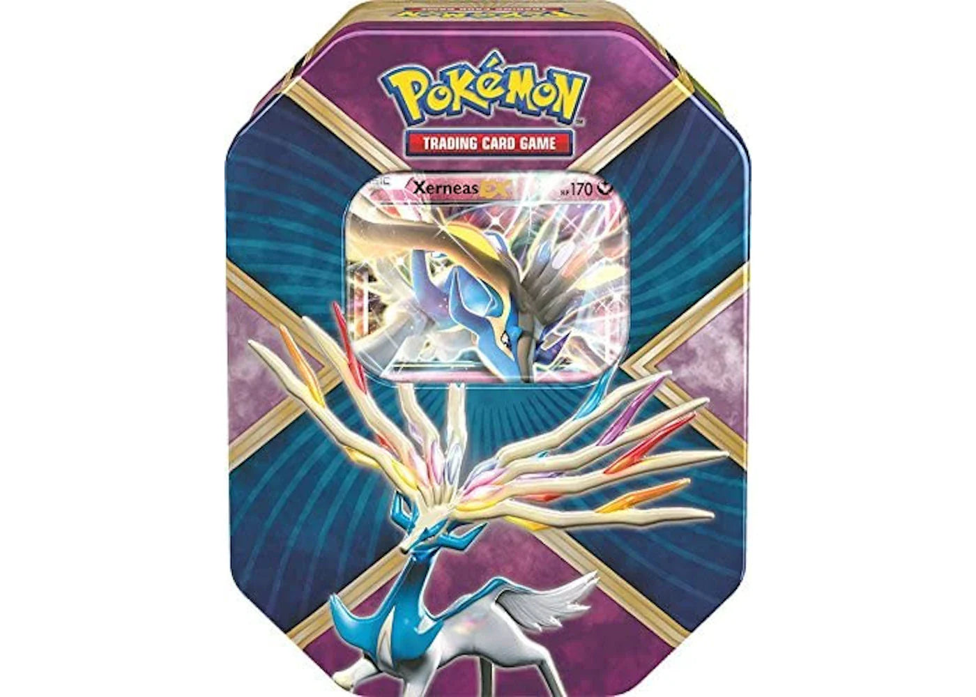 Pokémon 2016 Pokemon TCG Shiny Kalos Tin Shiny Xerneas EX