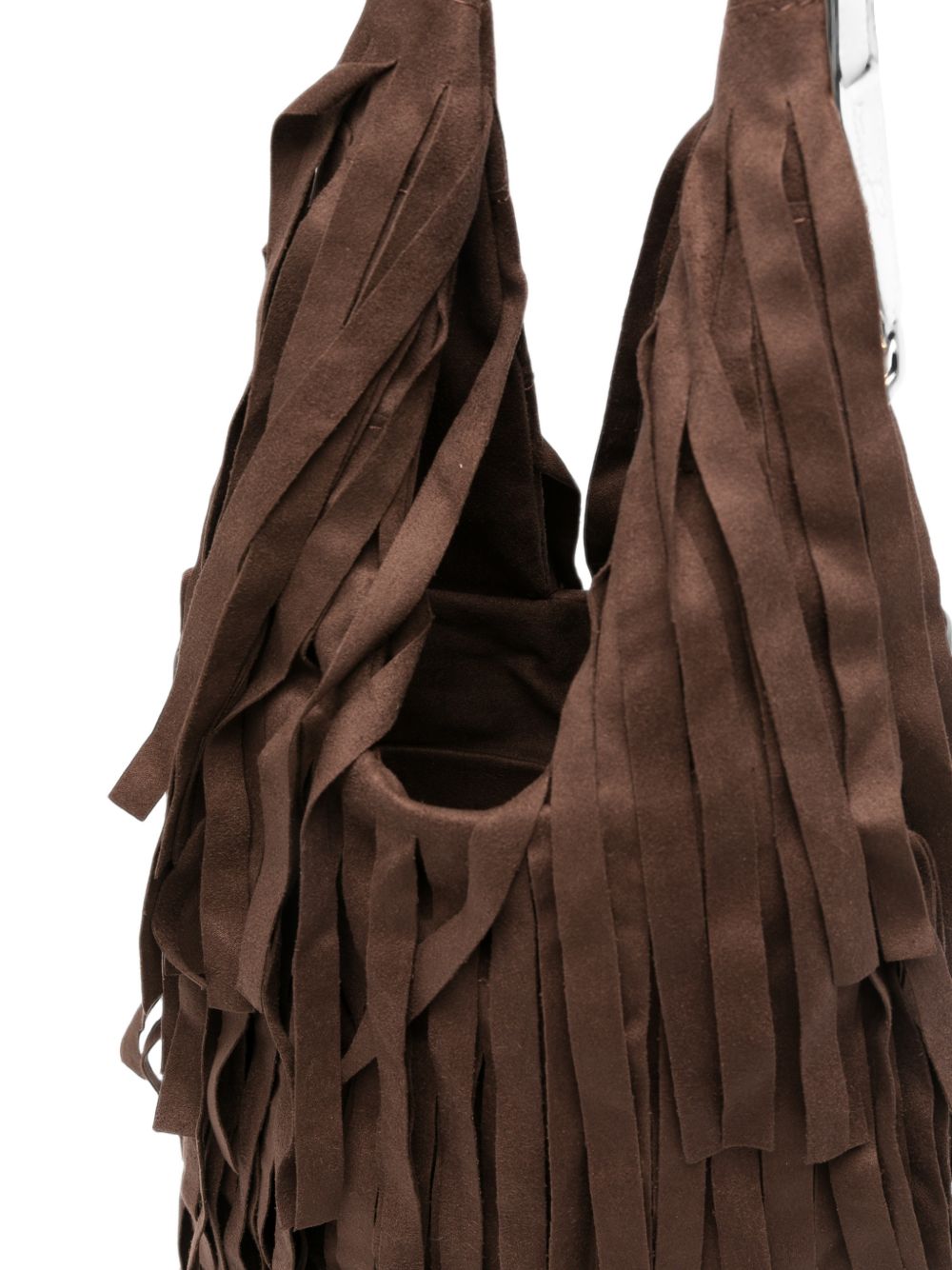 La Milanesa Ares Fringed Shoulder Bag - view 2
