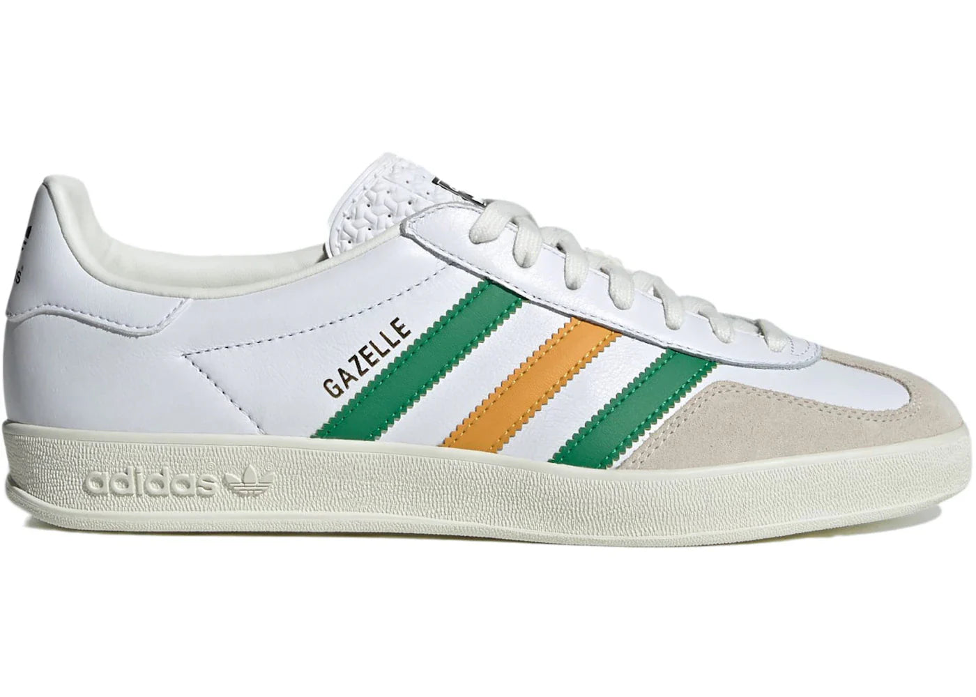 Adidas Gazelle Indoor Collegiate Green Preloved Yellow