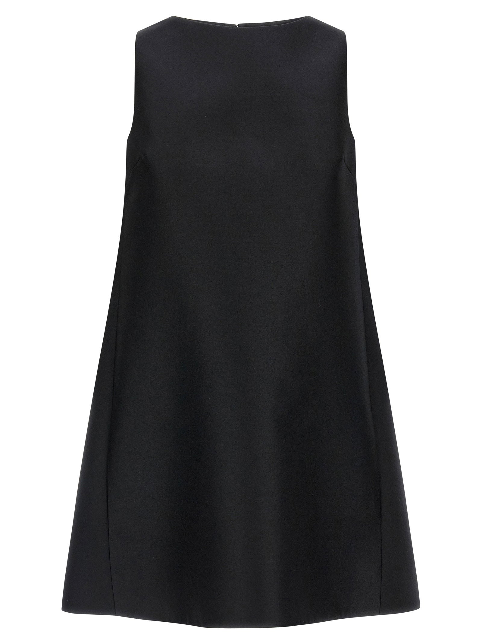 Balenciaga A-line Dress – 80% wool, 20% silk
