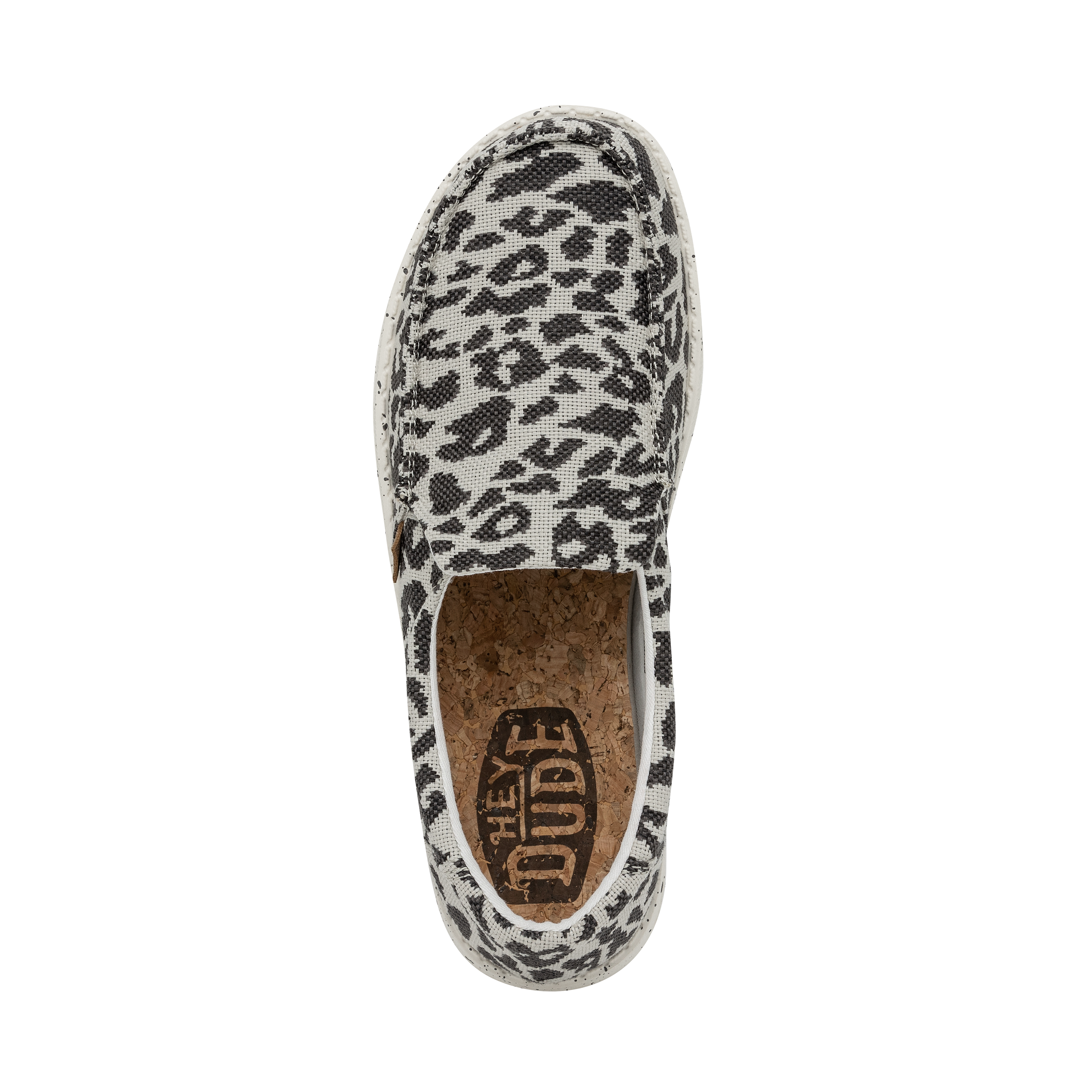 HEYDUDE Shoes Misty Woven - Cheetah Grey – Women's - view 6