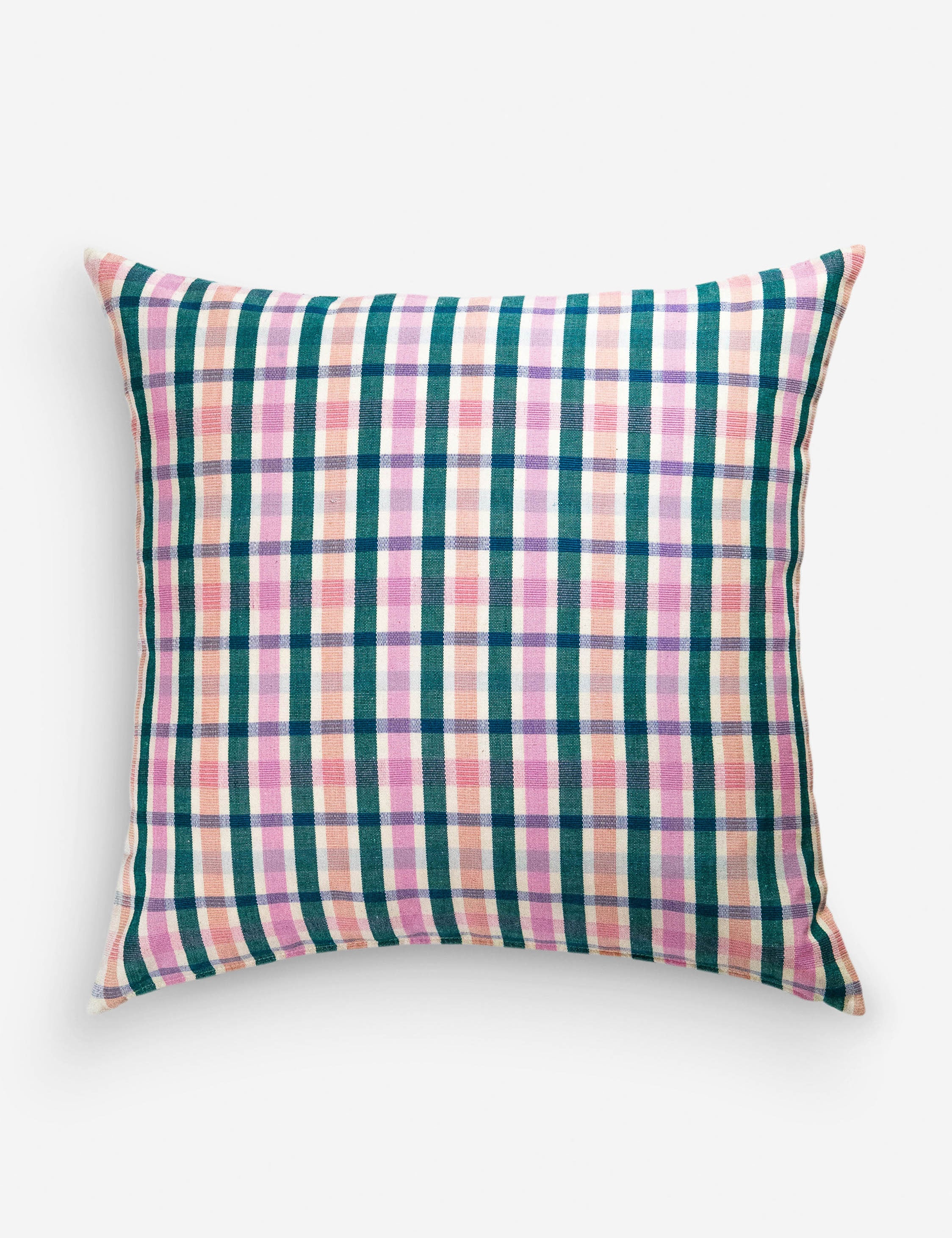 Lulu and Georgia Lola Pillow by Archive NY – Pink and Green