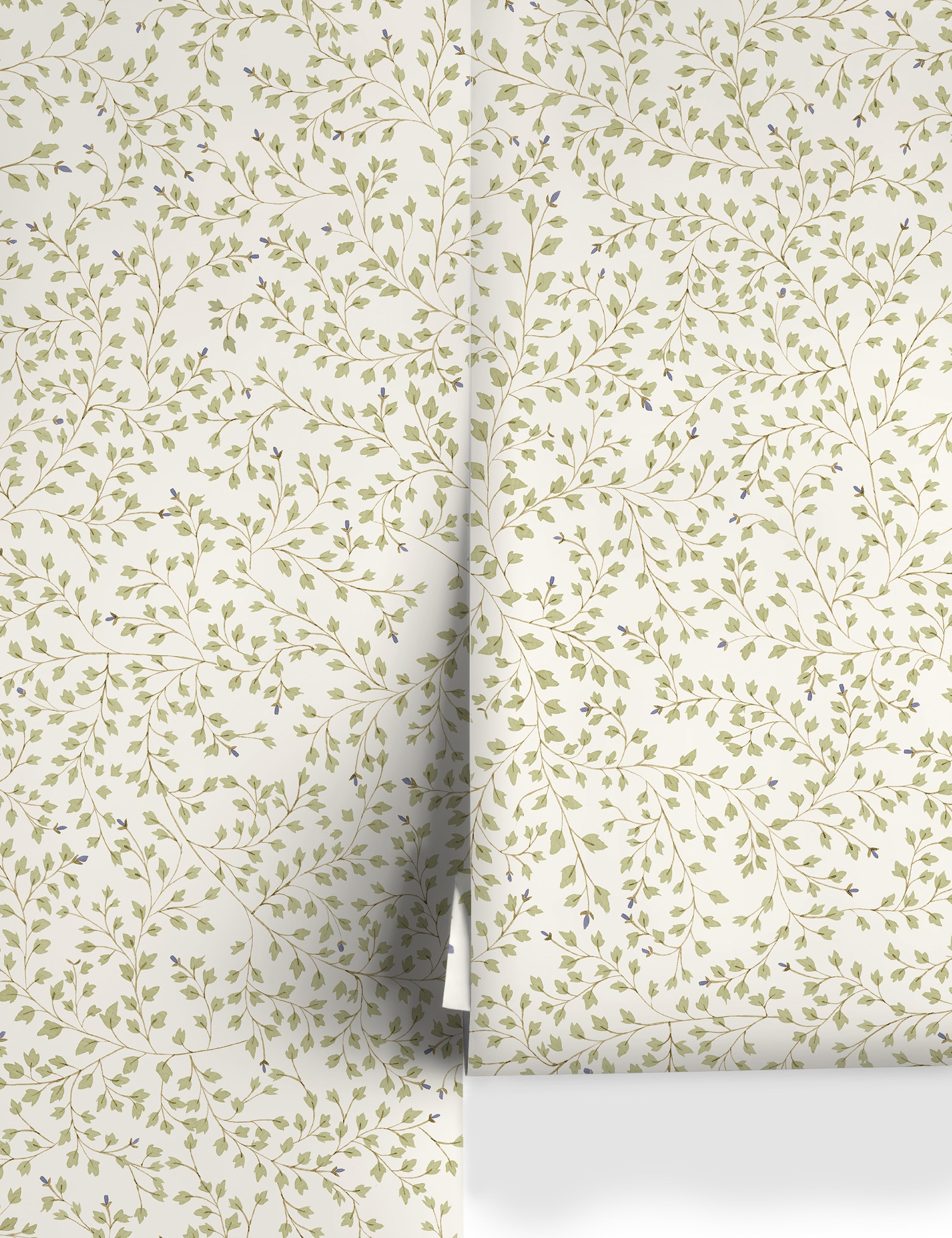 Lulu and Georgia Dainty Leaves Wallpaper by Rylee + Cru - view 2