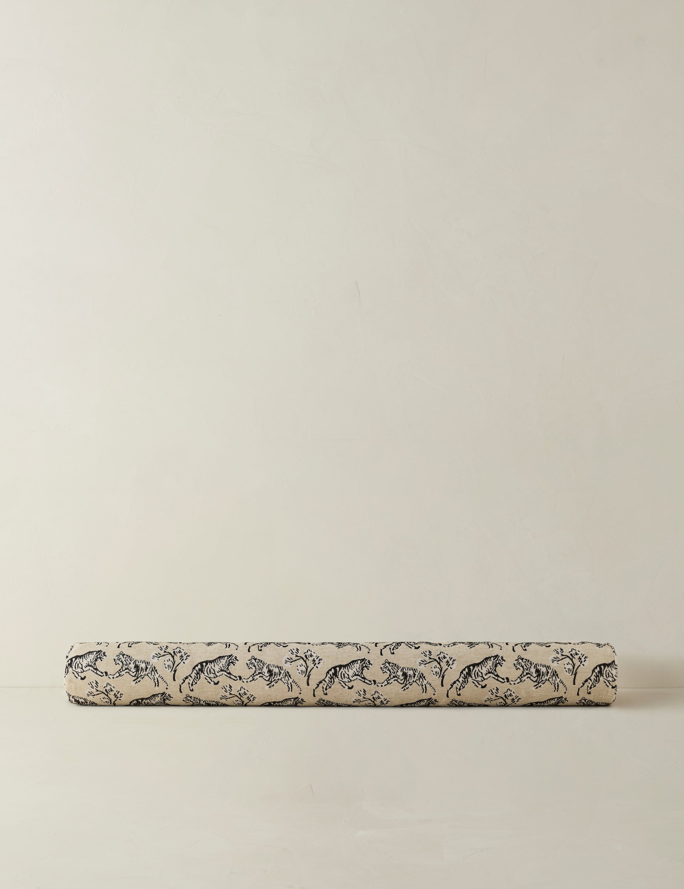 Lulu and Georgia Tiger Jacquard Long Bolster Pillow by Sarah Sherman Samuel - view 2