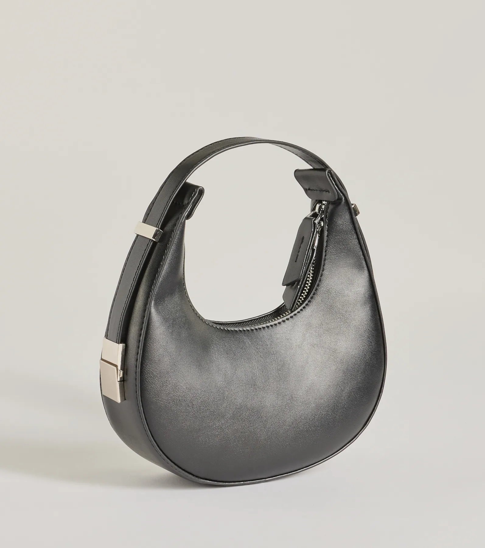 Windsor Iconic Glam Half-Moon Shoulder Bag