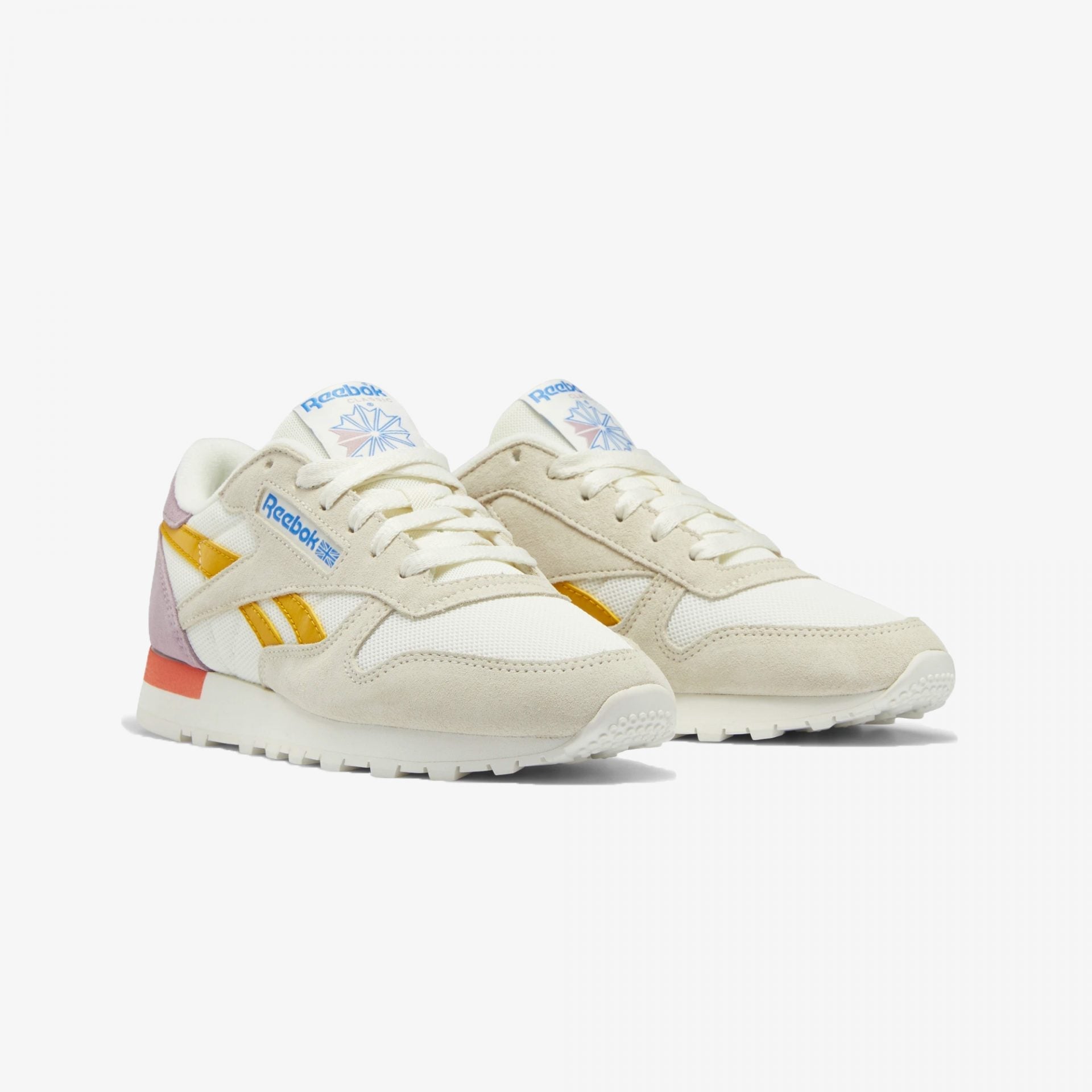 Classic leather bright – Reebok | CLASSIC LEATHER { BRIGHT OCHRE / INFUSED LILAC