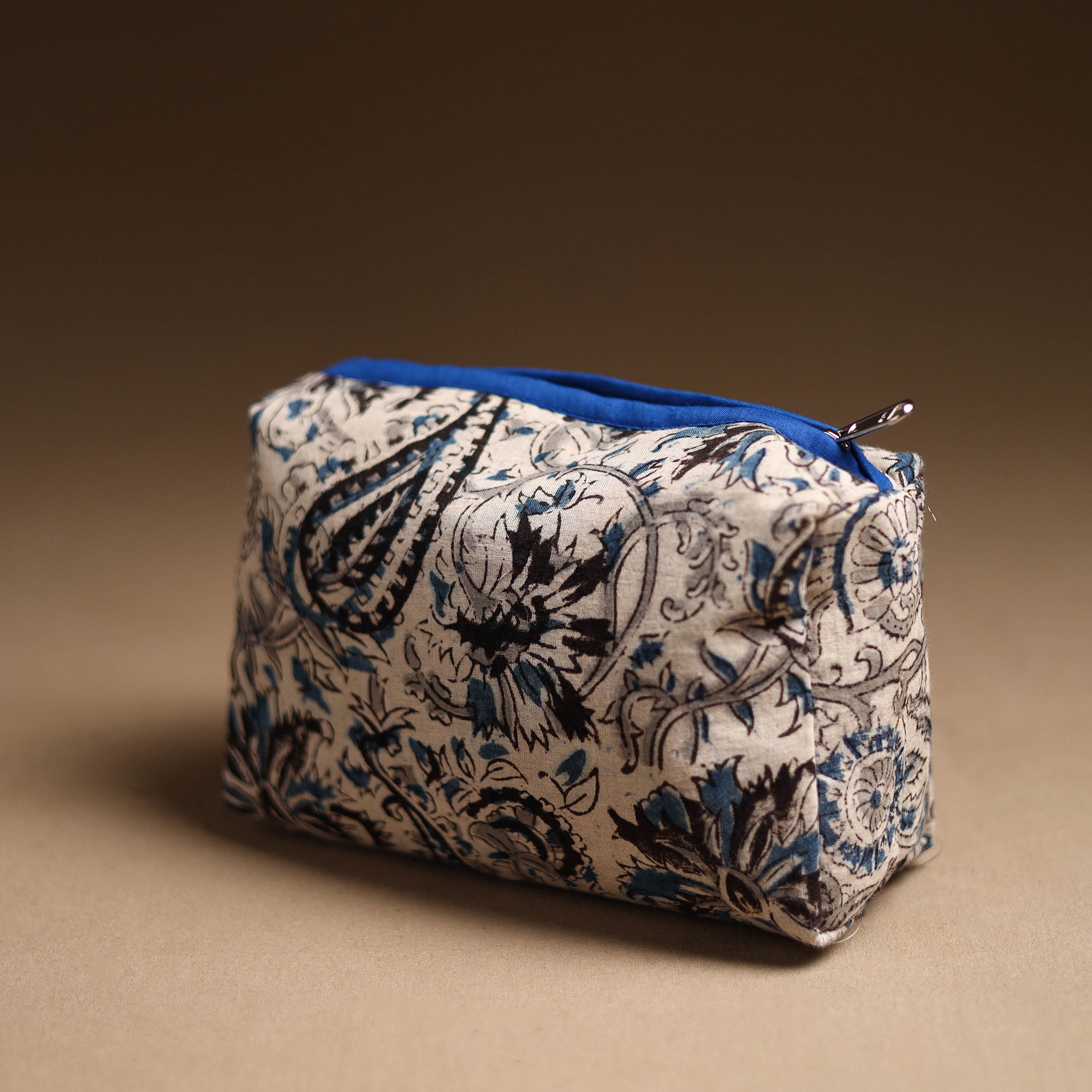 NOORI BAZAR Beige - Handmade Cotton Toiletry Pouch 16 - view 2