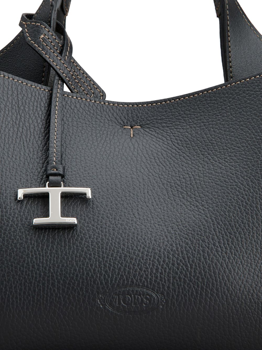 Tod's T Timeless Mini Tote Bag – Calf Leather 100% - view 3