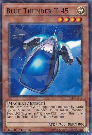 Yu-Gi-Oh! Blue Thunder T-45 - BP03-EN039 - Shatterfoil Rare - 1st Edition