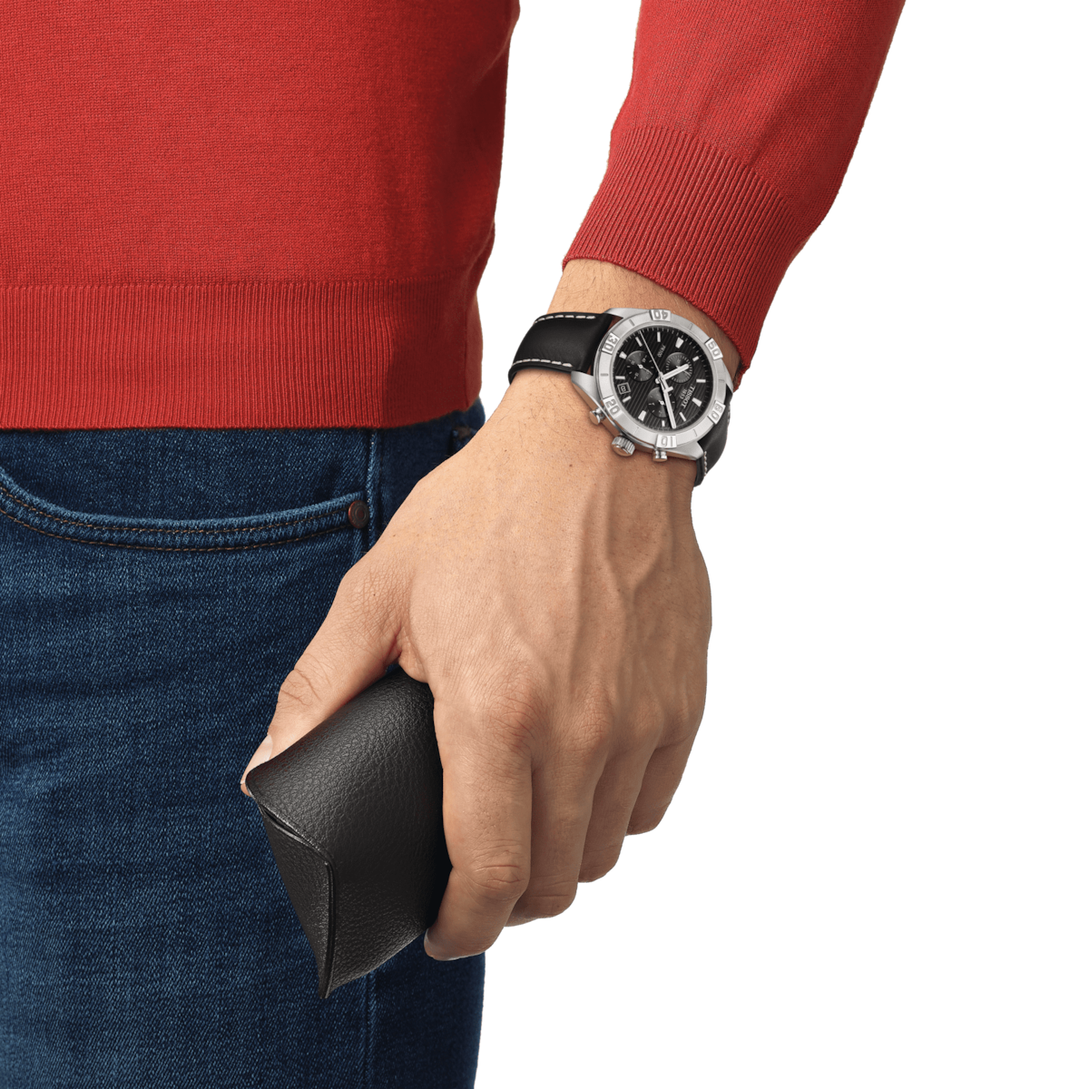 Tissot T-Classic Black Dial Men 44mm - view 2