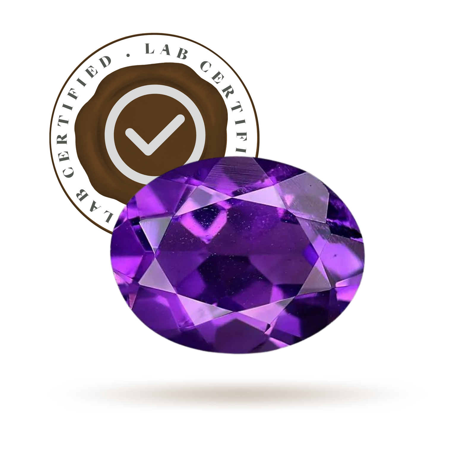 Gemsmantra Amethyst Luxury (10 Ratti) - view 2