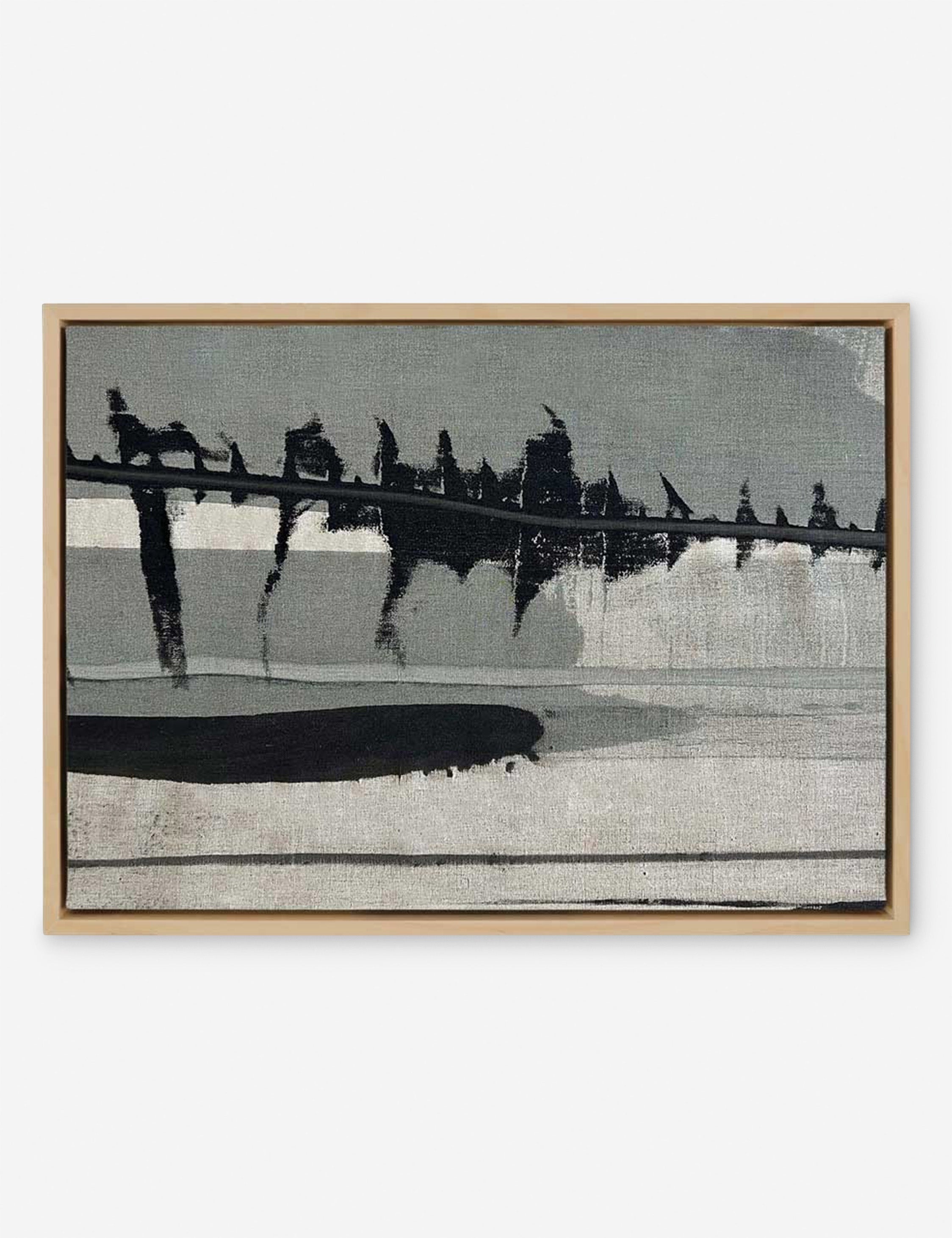 Lulu and Georgia Neutral Abstract No. 35 Wall Art by Visual Contrast