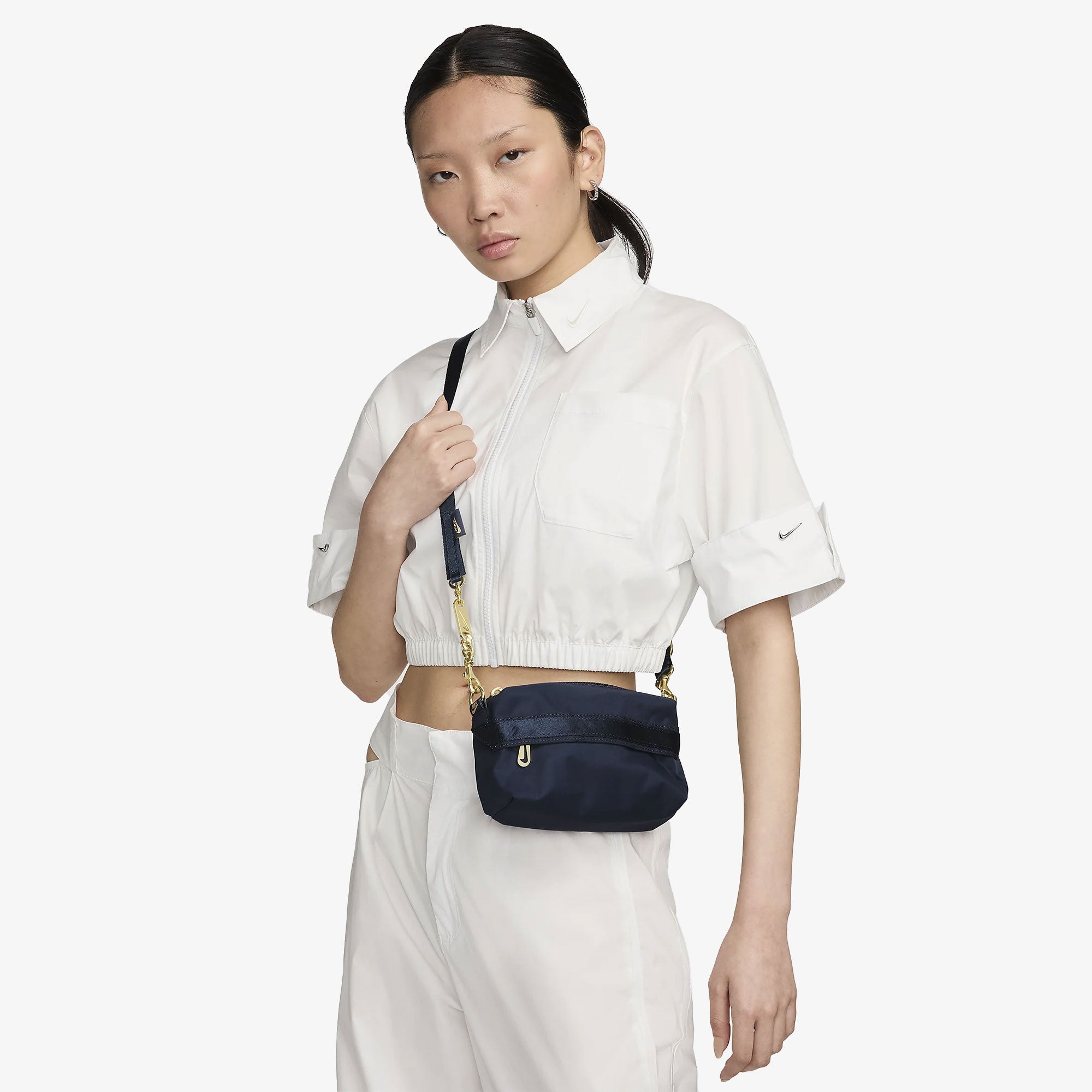 Nike | Futura Luxe Crossbody Bag (1l) { Thunder Blue/sesame
