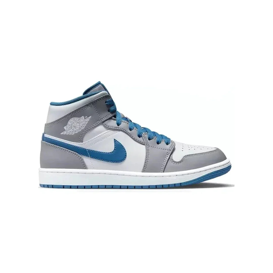 Air 'cement true – Air Jordan 1 Mid 'Cement True Blue' Sale