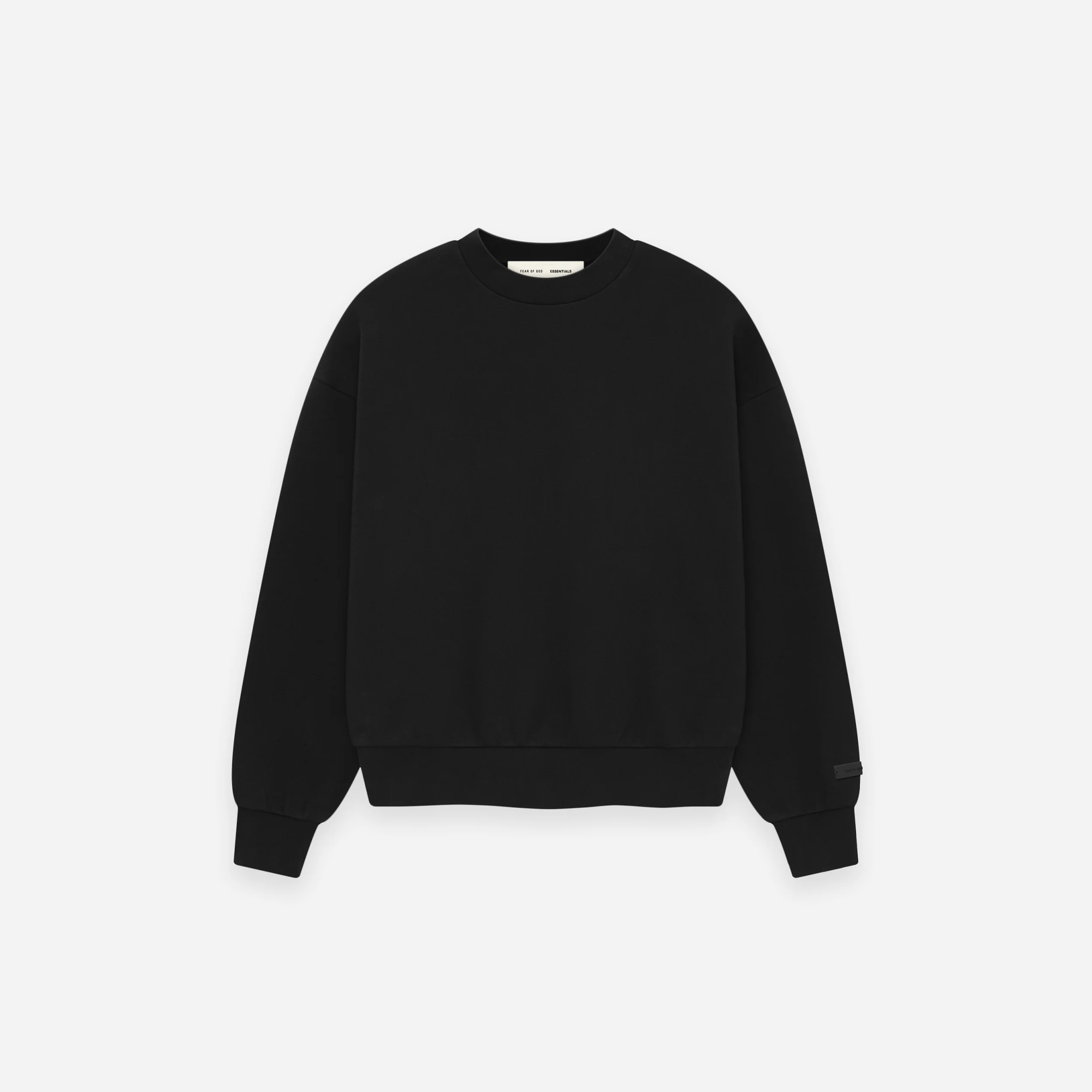 Fear Of God Essentials SS25 Classic Hoodie - Jet Black