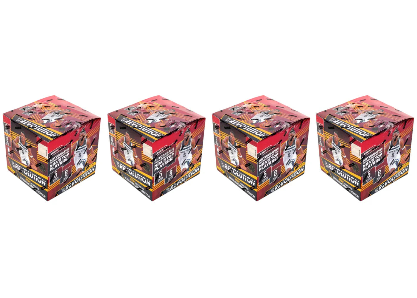 2024/25 Panini Revolution Basketball Hobby Box 4x Lot
