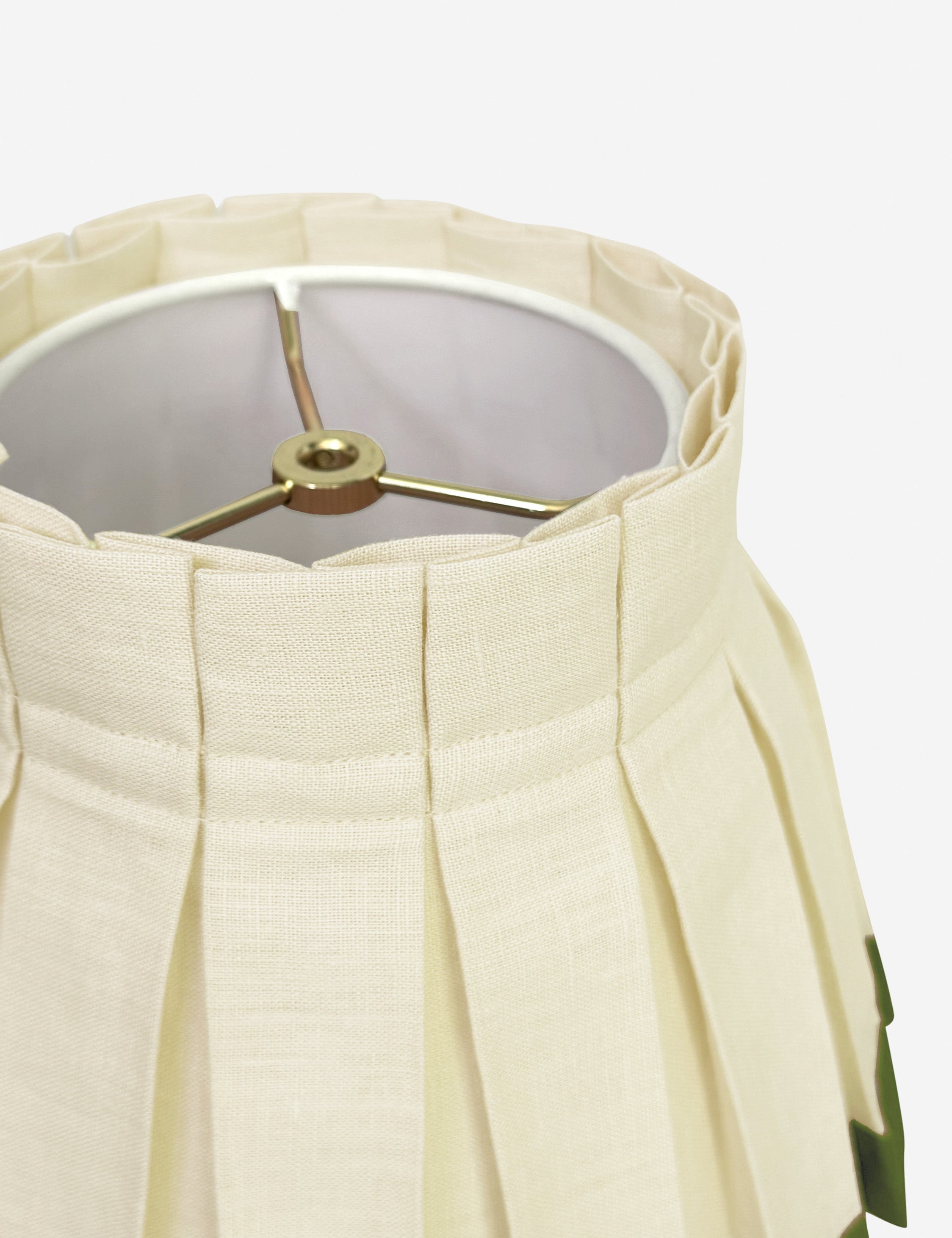 Lulu and Georgia Color Block Classic Box Pleat Lampshade by Cielle Home - view 12