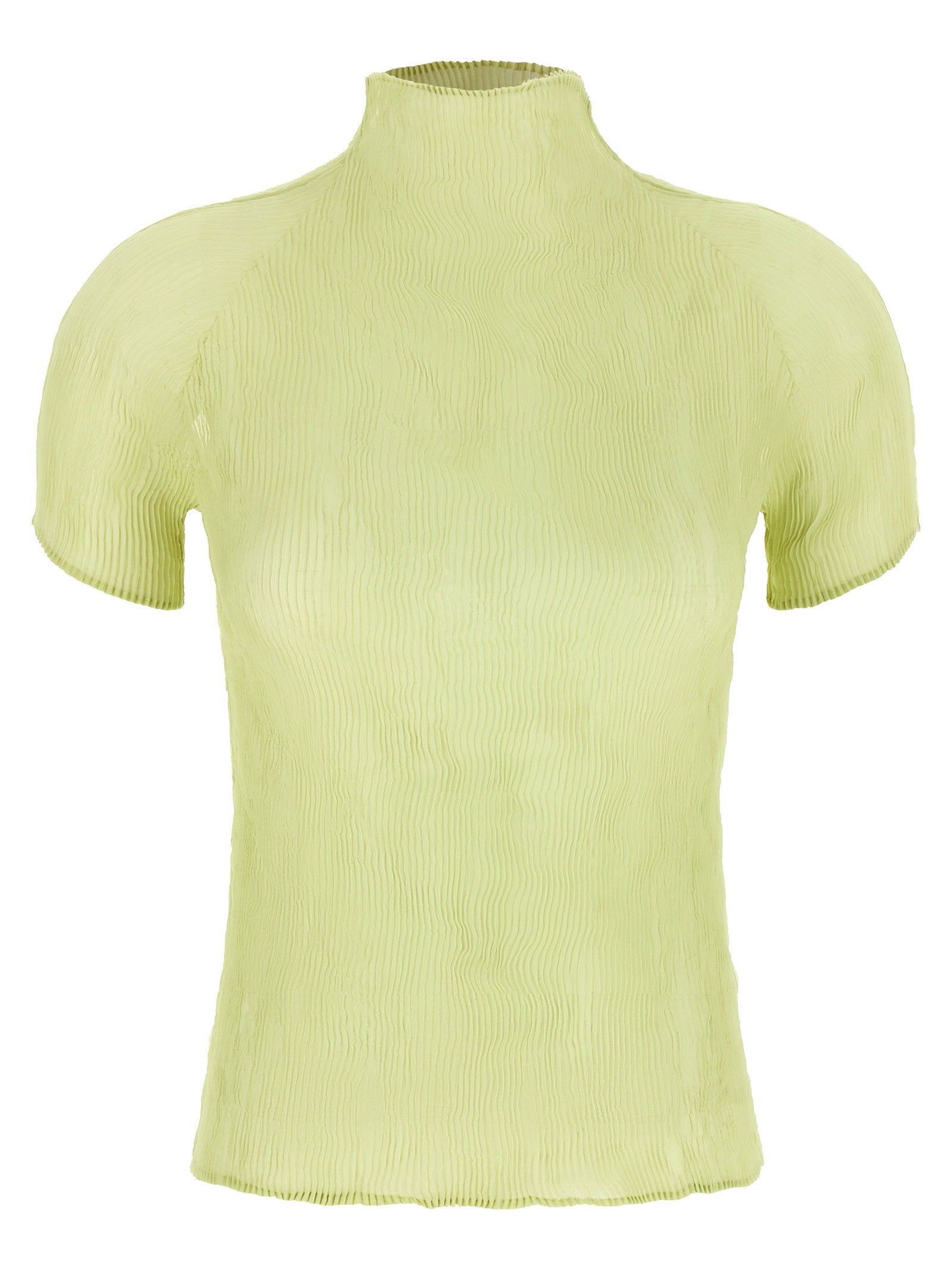 Issey Miyake Chiffon Twist 1 Top – 100% polyester