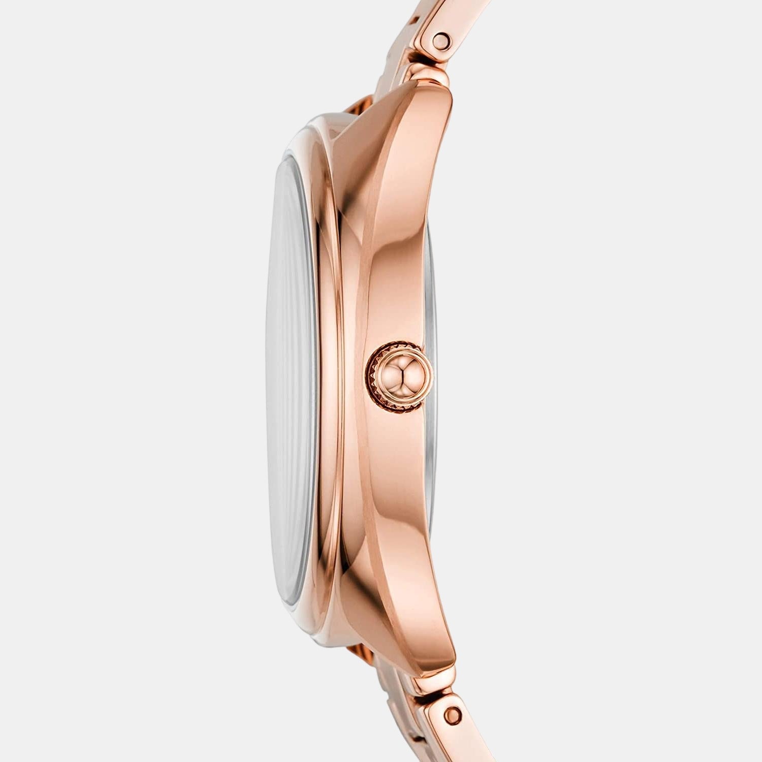 Fossil Gabby Women Quartz Rose Gold Dial Analog Stainless Steel Watch ES5070 - view 2