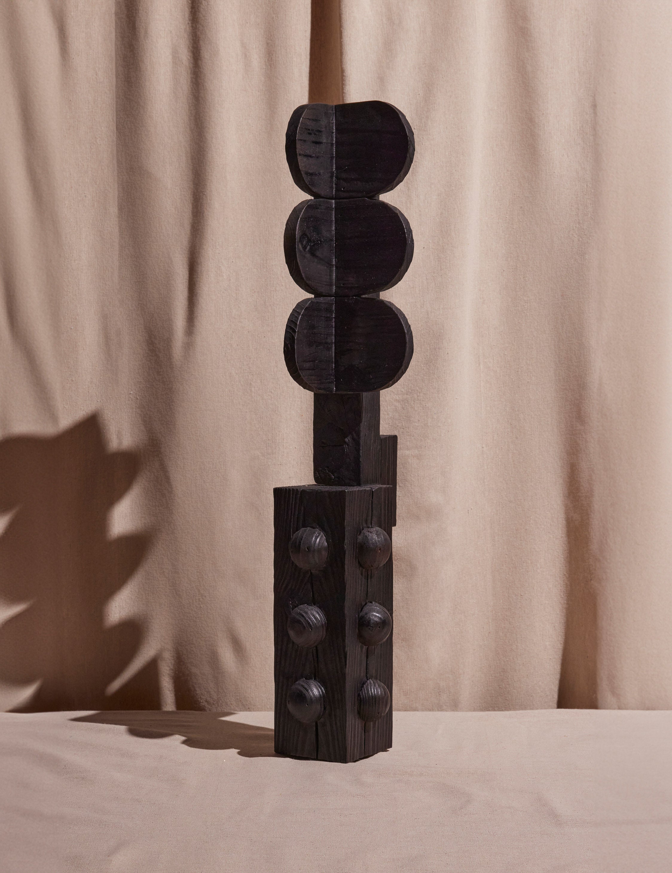 Lulu and Georgia Jamas Sculpture by Meso – Black - view 2