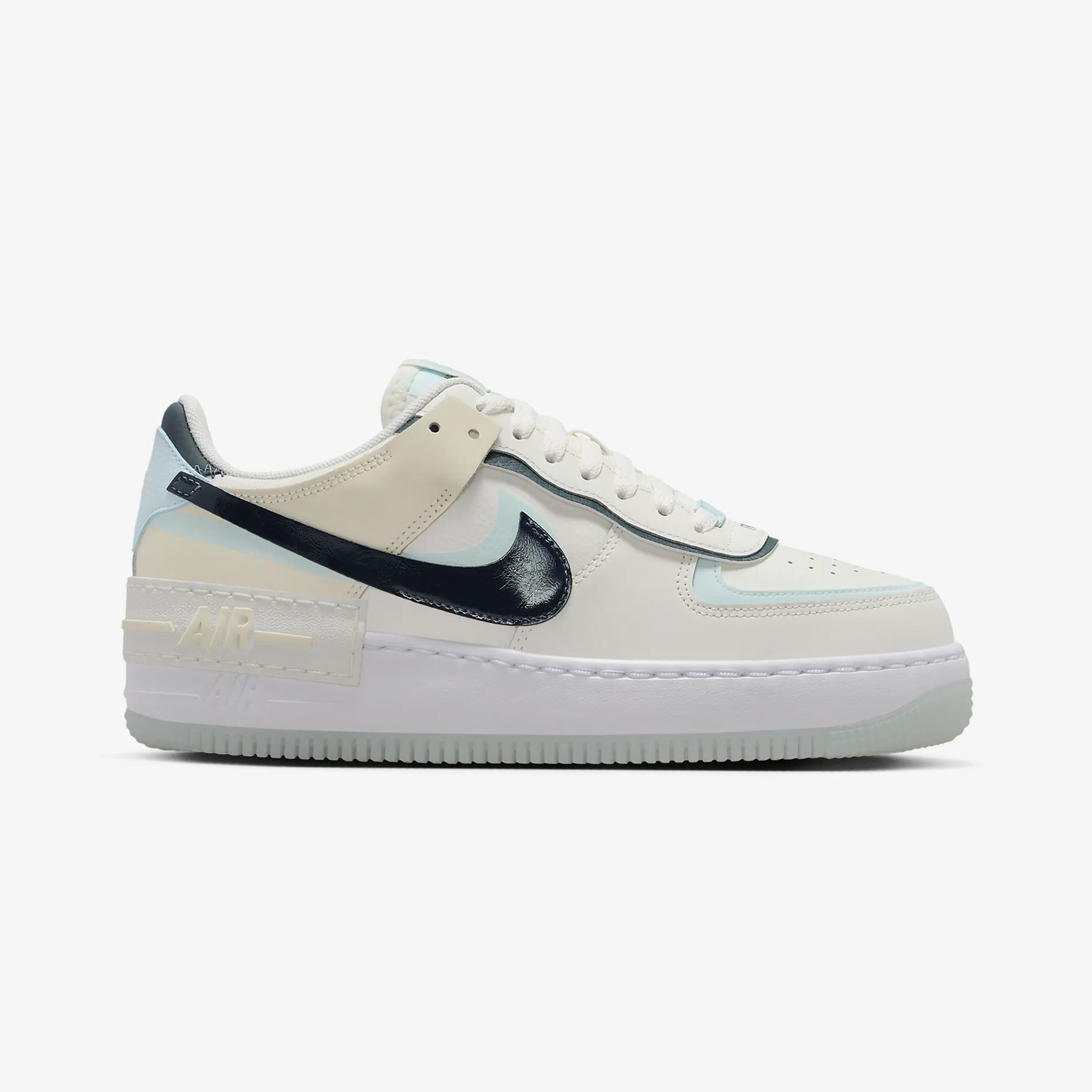 Nike | Air Force 1 Shadow { Sail/armory Navy-glacier Blue