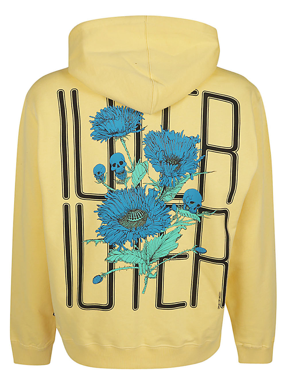 Iuter Printed cotton hoodie - view 2