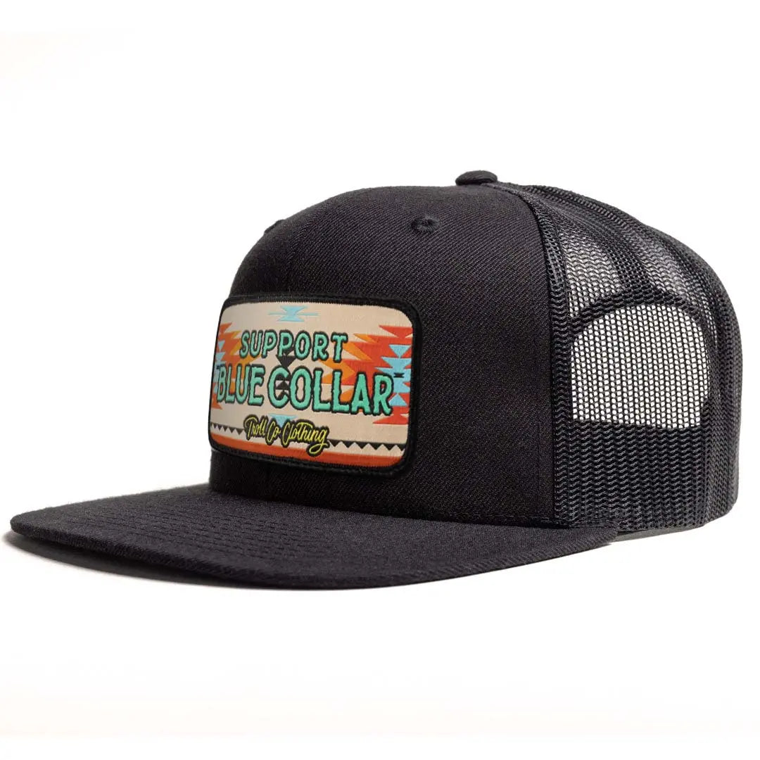 Radial Barricade Snapback Hat – Cockcrow Black