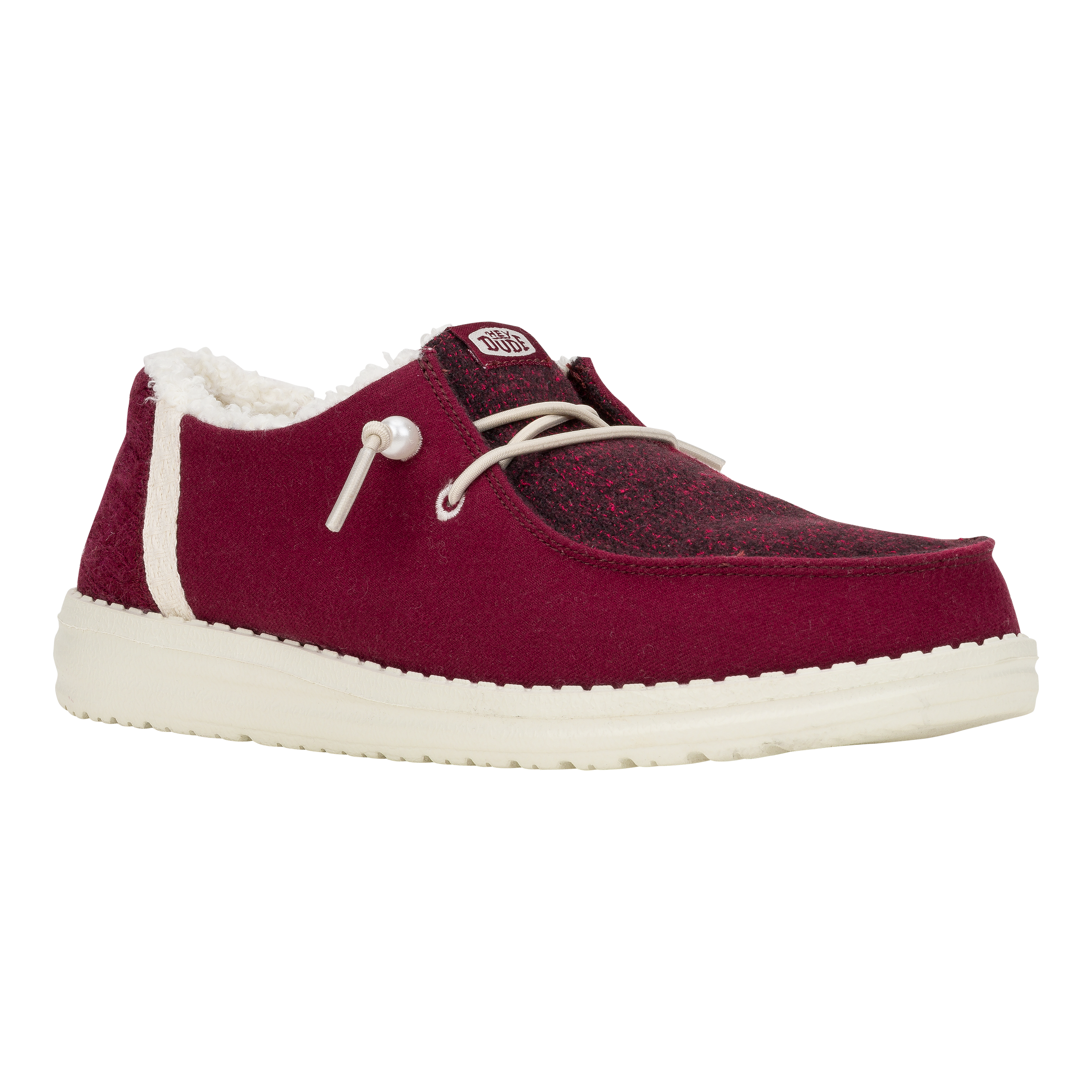 HEYDUDE shoes Wendy Brushed Cozy - Crimson – Women's - view 7