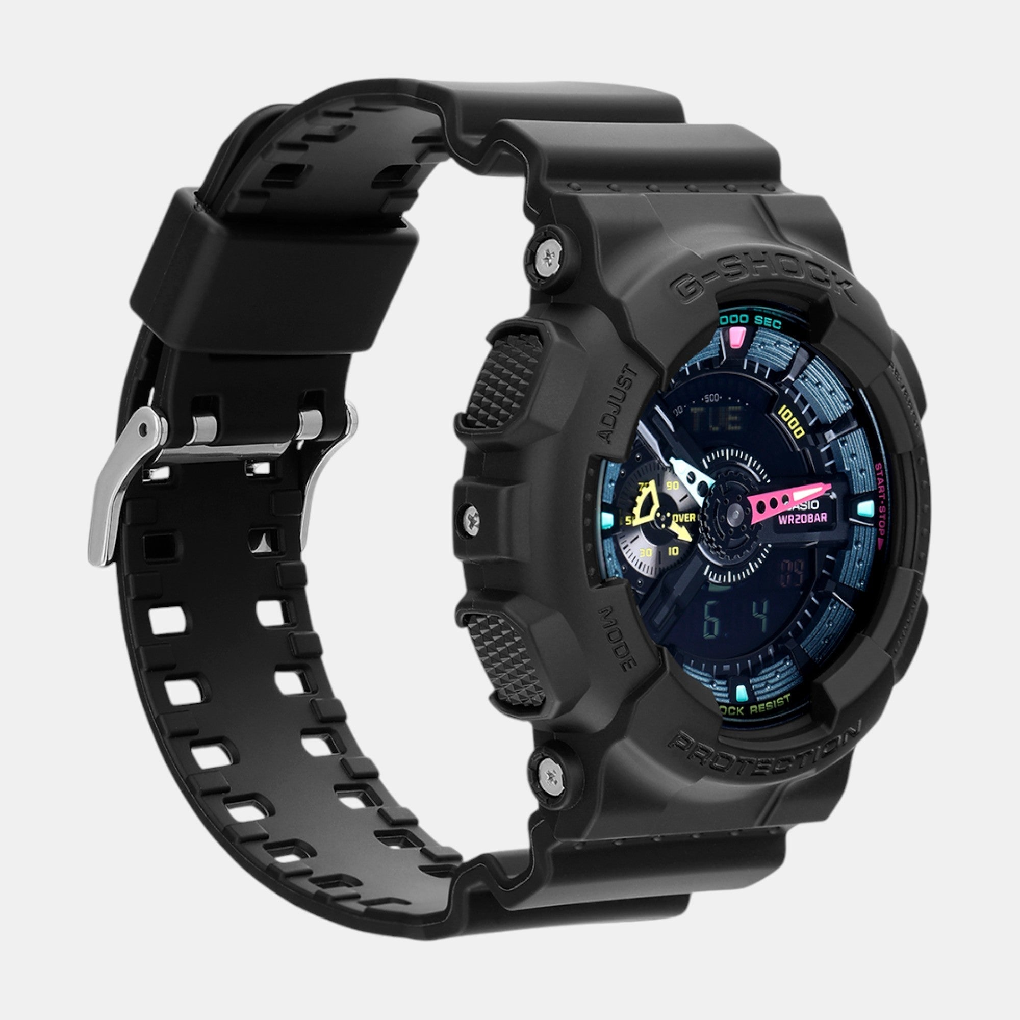 Casio G-Shock Men Quartz Black Dial Analog-Digital Resin Watch G1550 - view 2