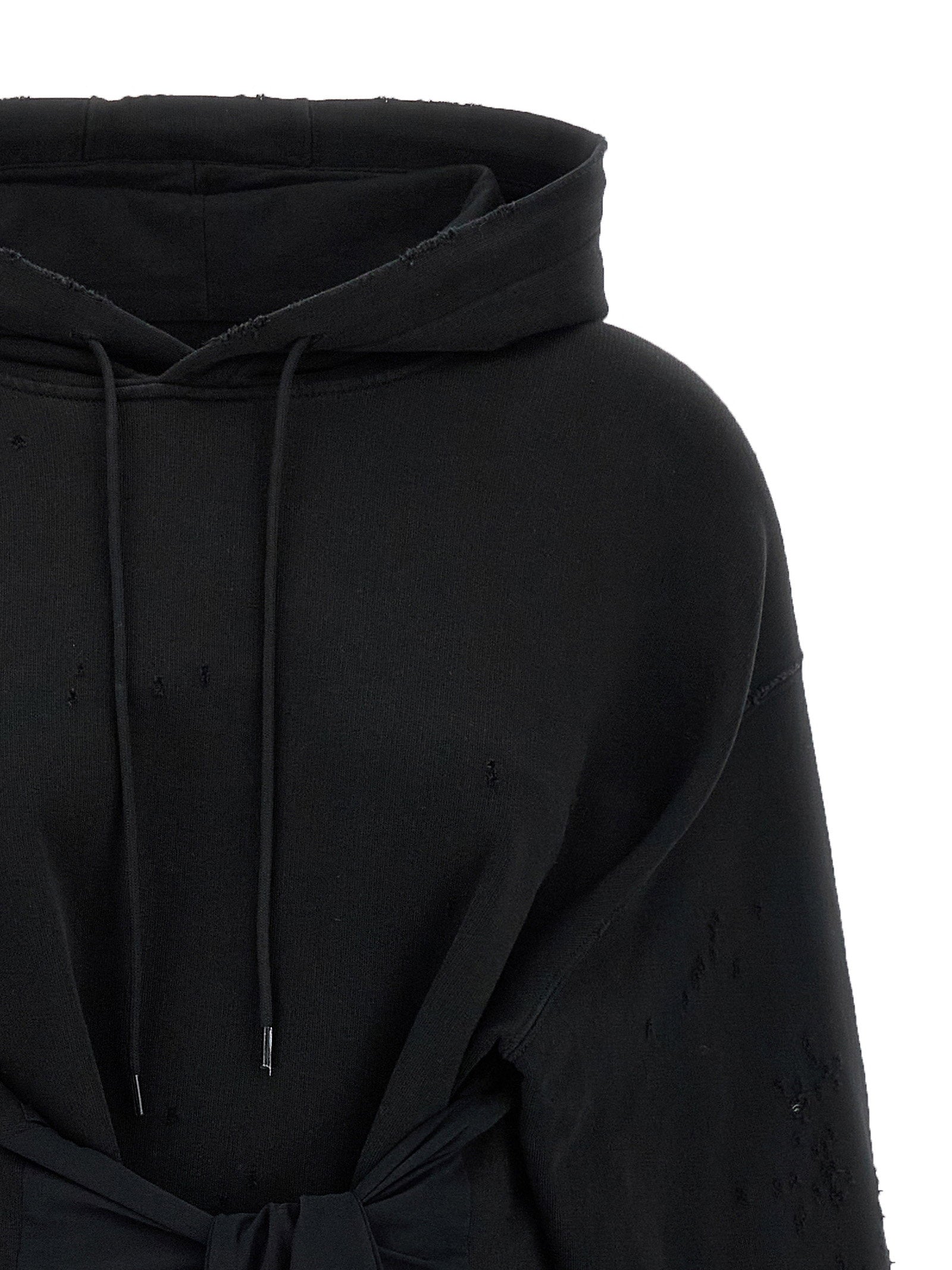 Mm6 Maison Margiela Hoodie Dress With Gloves – 100% cotton - view 4
