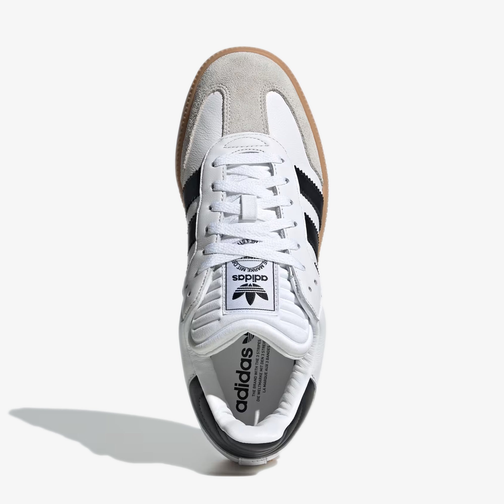 Adidas Originals | Samba Xlg { Black/white/gum - view 2