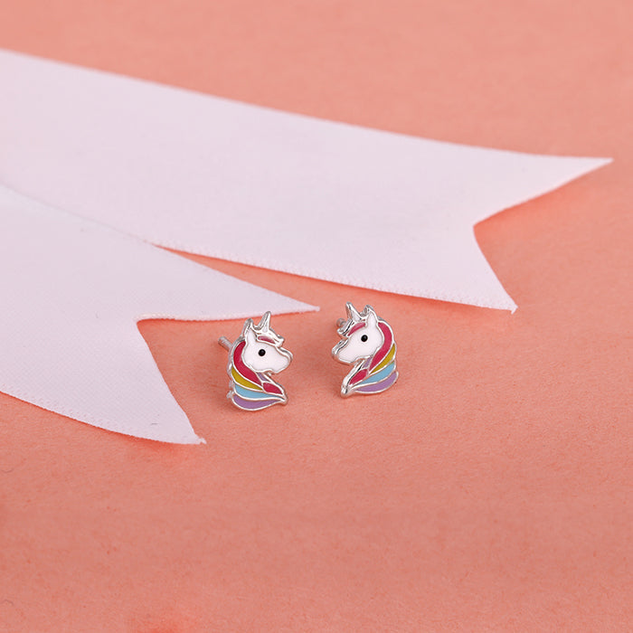 GIVA Jewellery Silver Honey Blossom Kids Earrings (4-12 yrs) - view 2