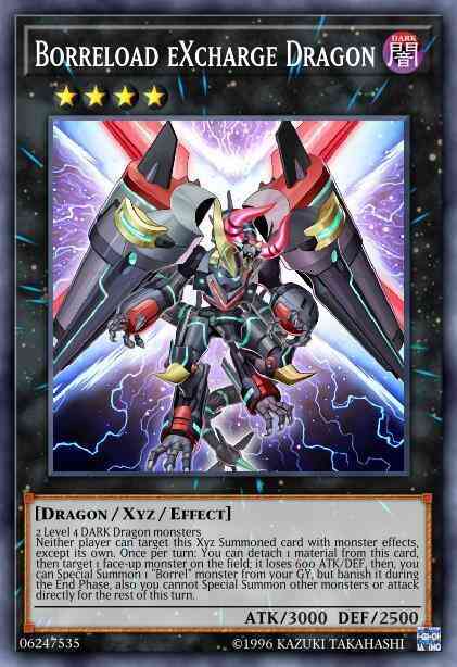 Yu-Gi-Oh! Borreload eXcharge Dragon - RIRA-EN039 - Ultra Rare - 1st Edition