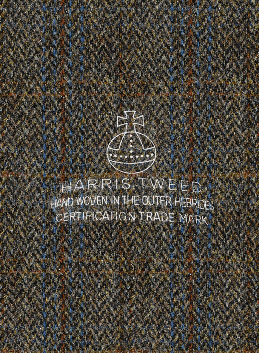 StudioSuits Harris Tweed Ranger Gray Blue Jacket - view 4