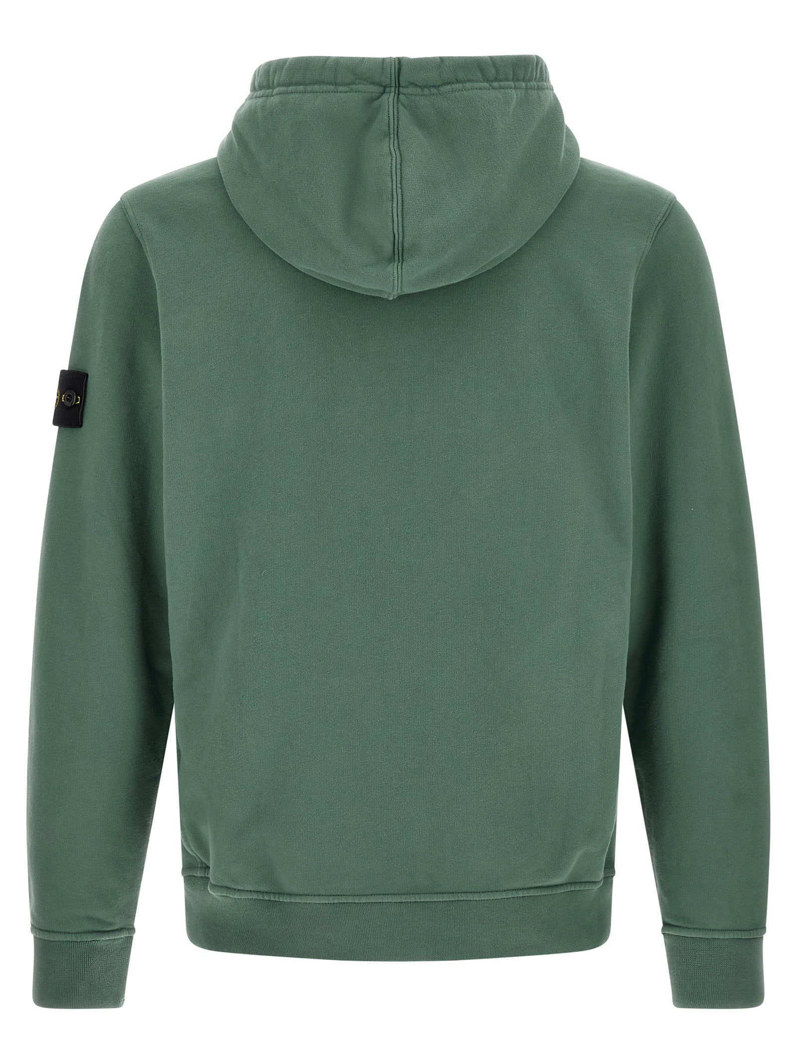 Badge Stone Island Hoodie – 99% cotton, 1% elastane - view 2