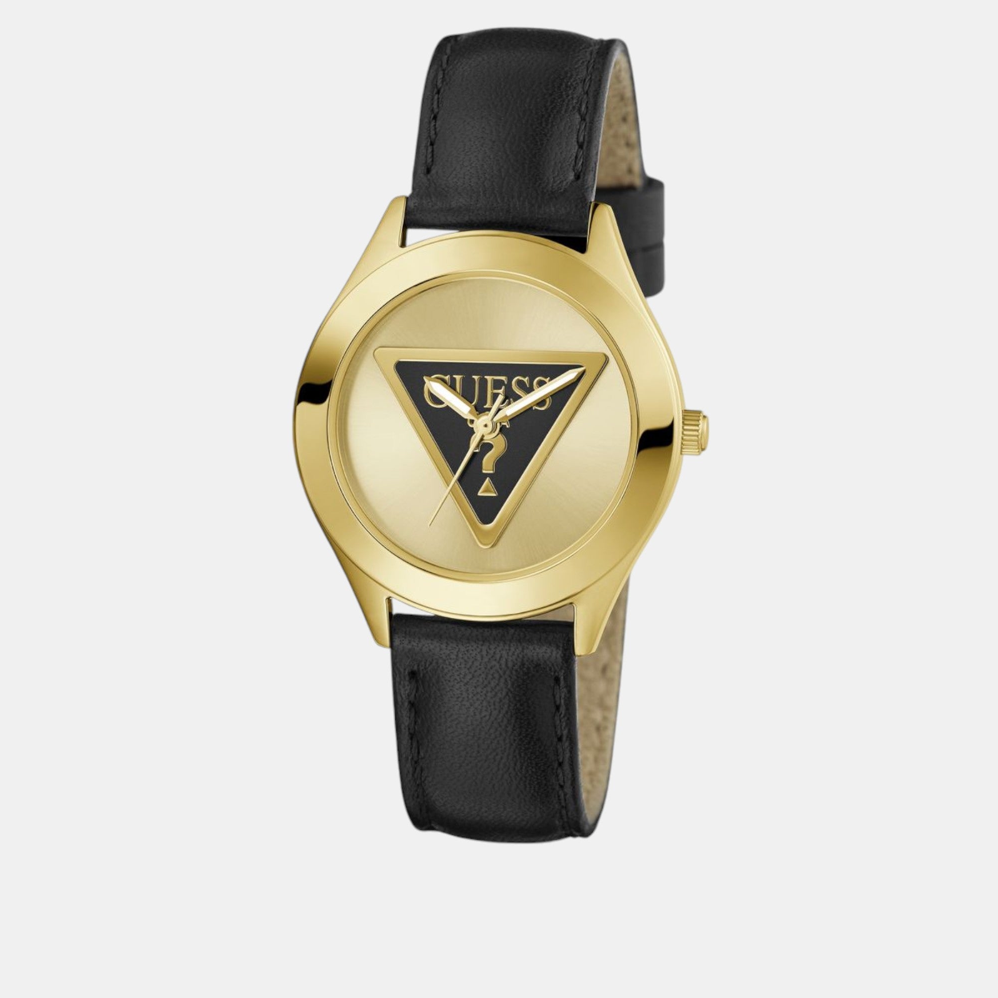 Guess Trend Women Quartz Champagne Dial Analog Leather Watch GW0744L2 - view 2