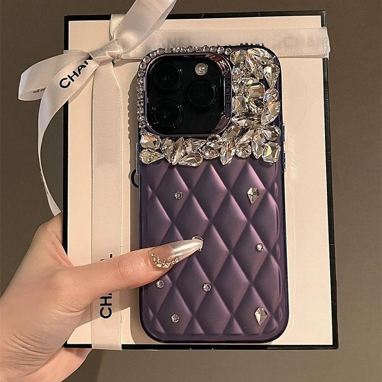 Peeperly Sparkling Luxury Quilted Diamond Case - view 5