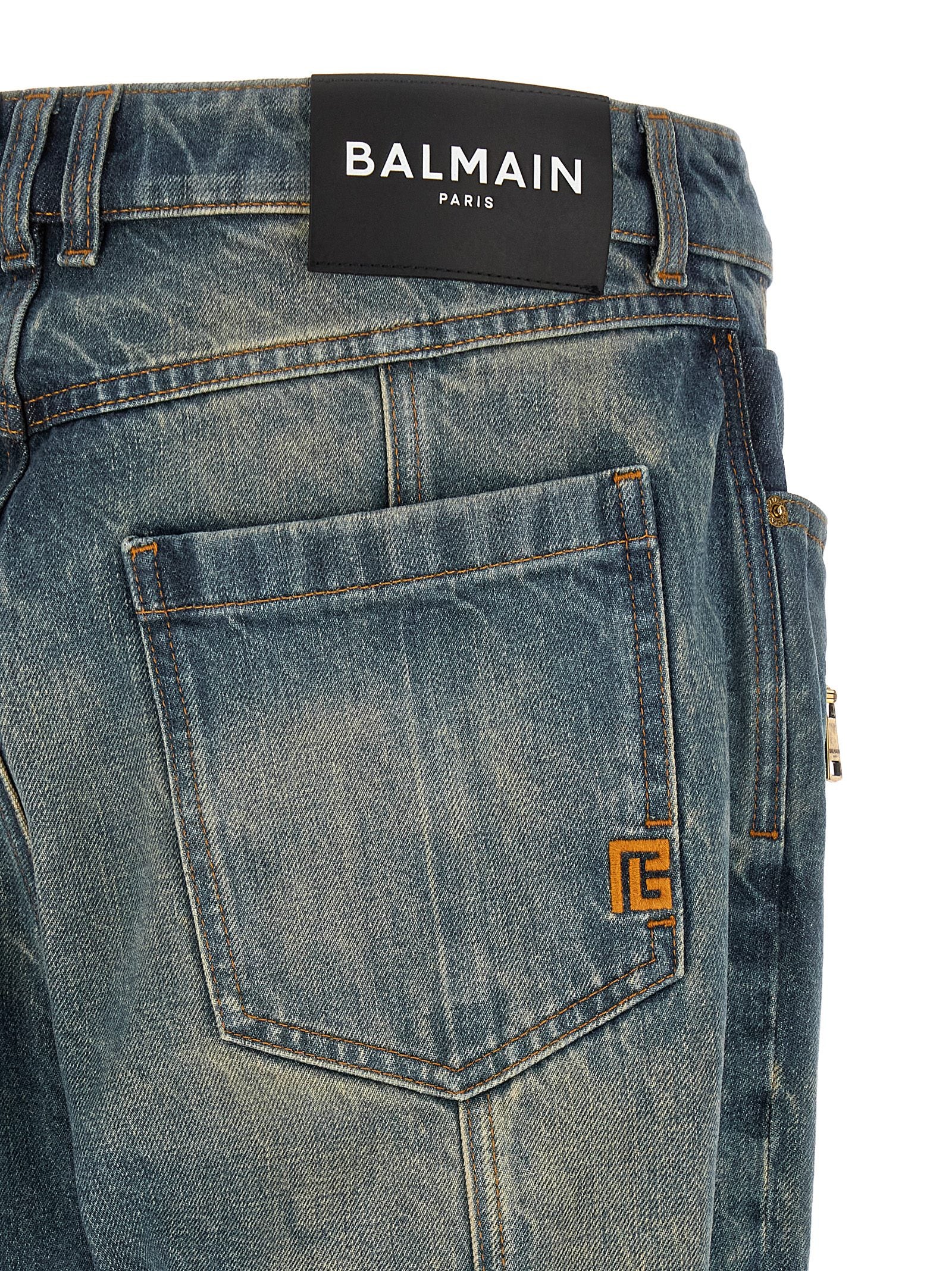 Balmain Biker Jeans – 100% cotton - view 4