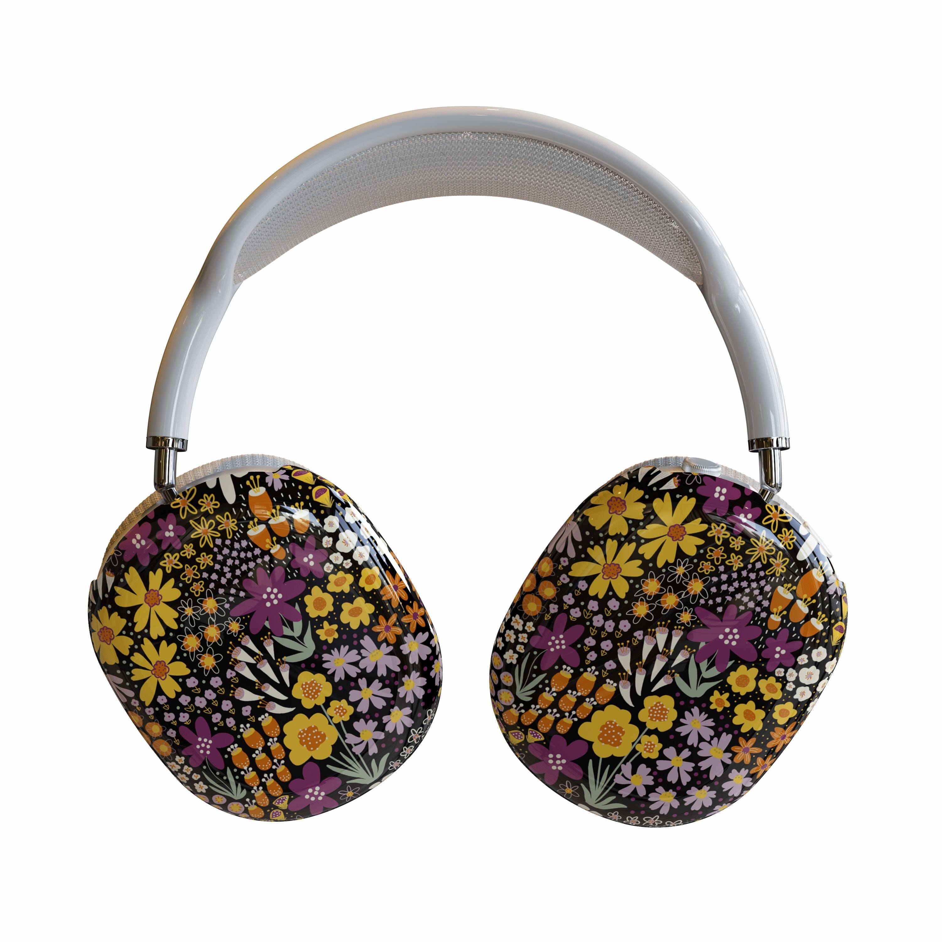 Casetry Falling for You | Plum Floral AirPods Max Case