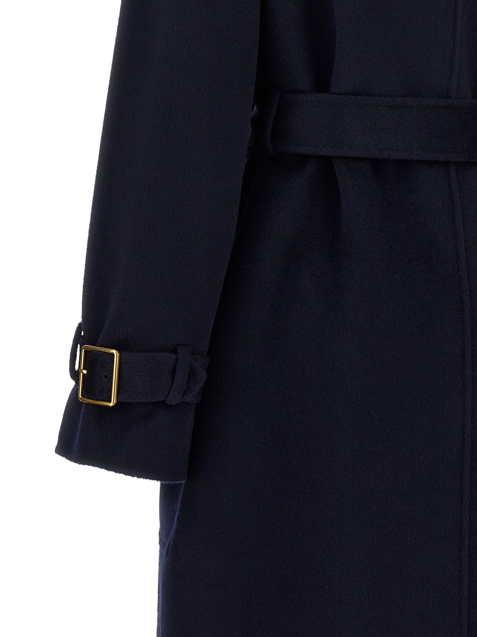 Elisabetta Franchi Double-breasted Belted Coat - view 4