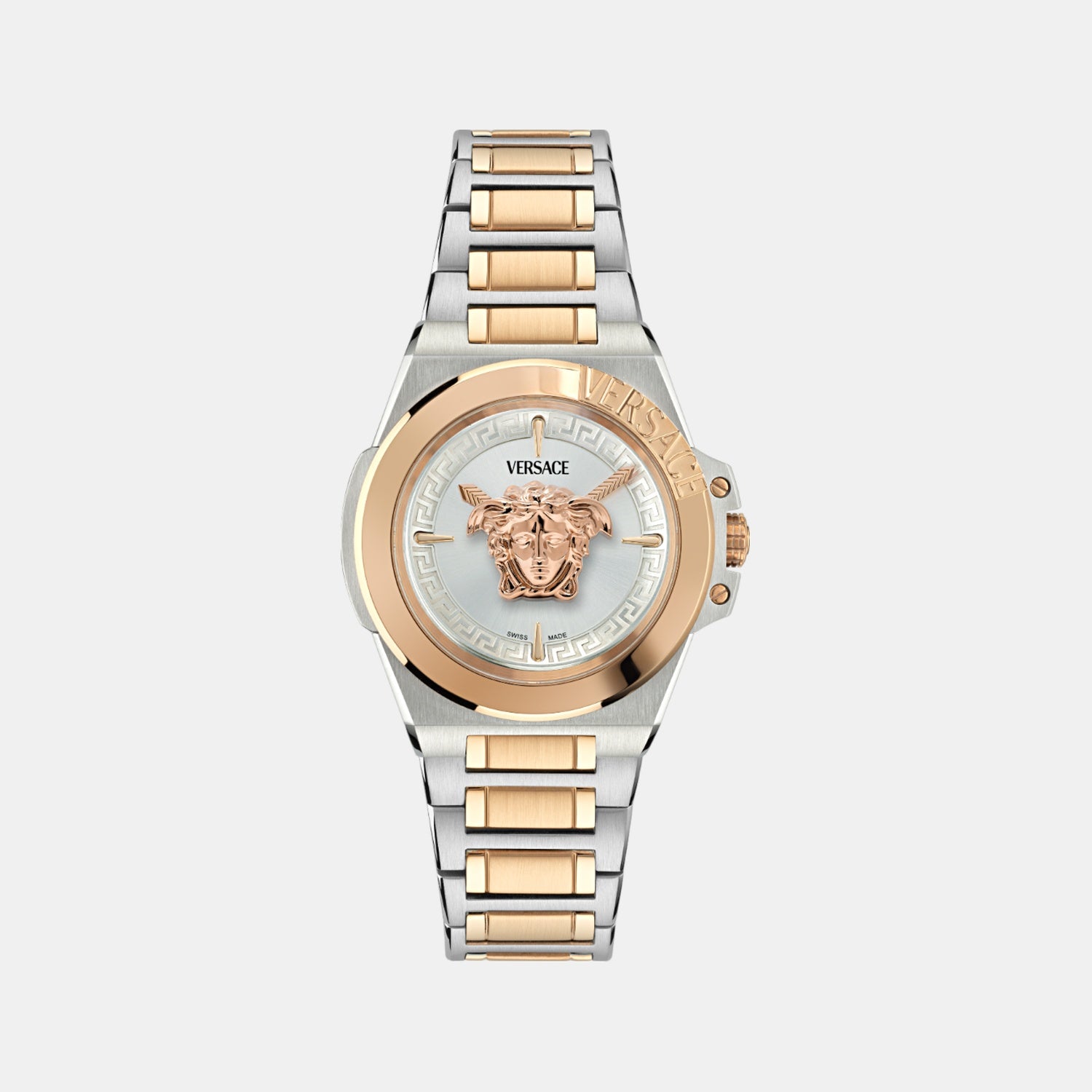 Versace Hera Women Quartz Silver Dial Analog Stainless Steel Watch VE8D00424