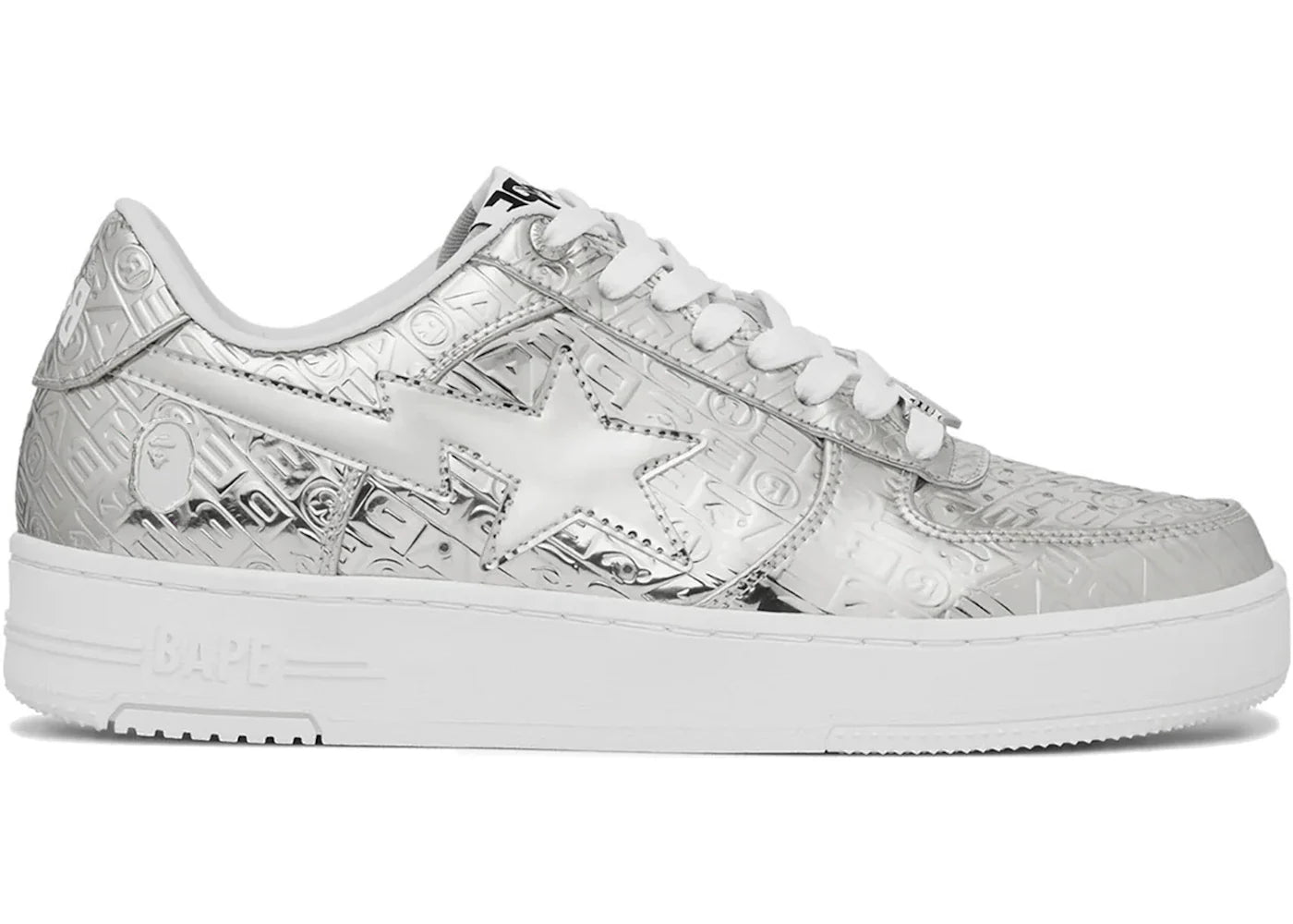 Sta 5 silver – A Bathing Ape Bape Sta #5 Silver