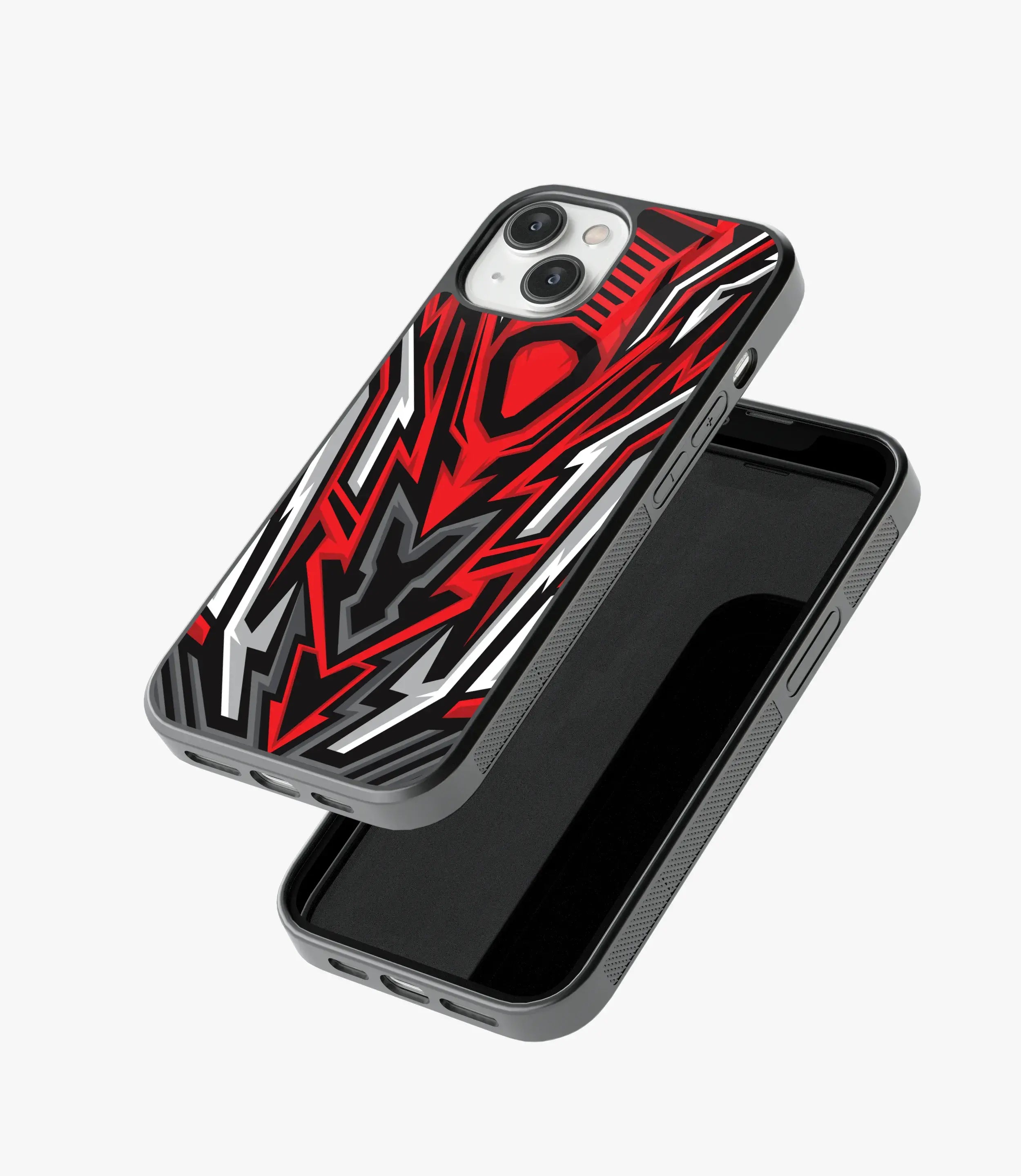 The Case Company Abstract Speed Demon Pattern Glass Case - view 3