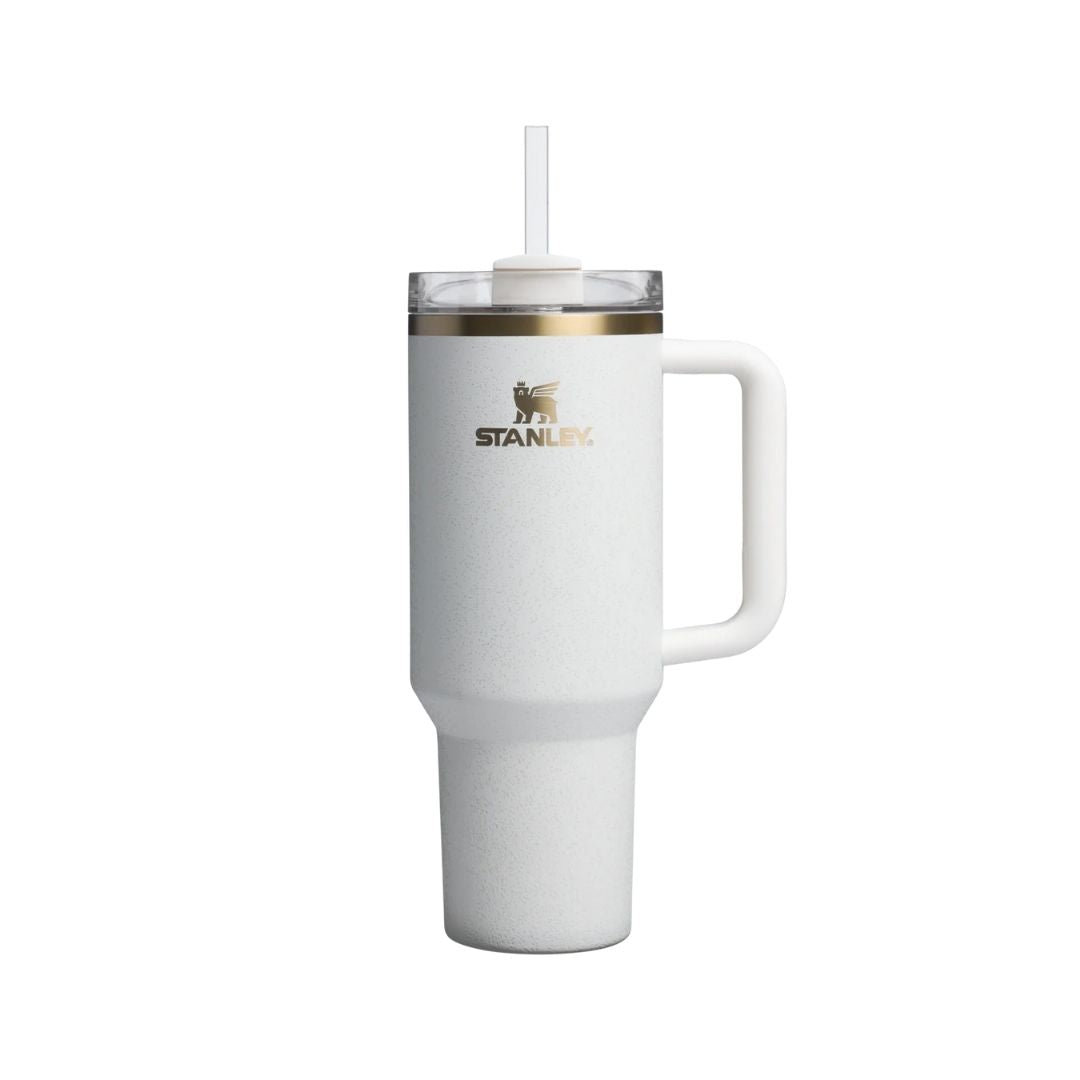 HYPE ELIXIR Stanley Quencher H2.0 Flowstate™ Tumbler | 40 OZ Cream Moon