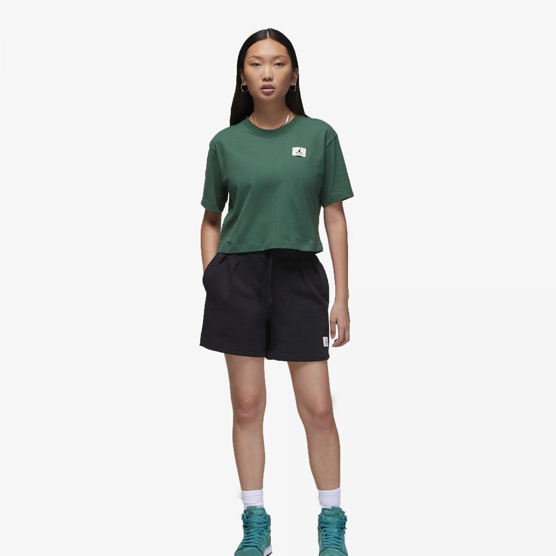 Jordan | ESSENTIALS T-SHIRT { NOBLE GREEN