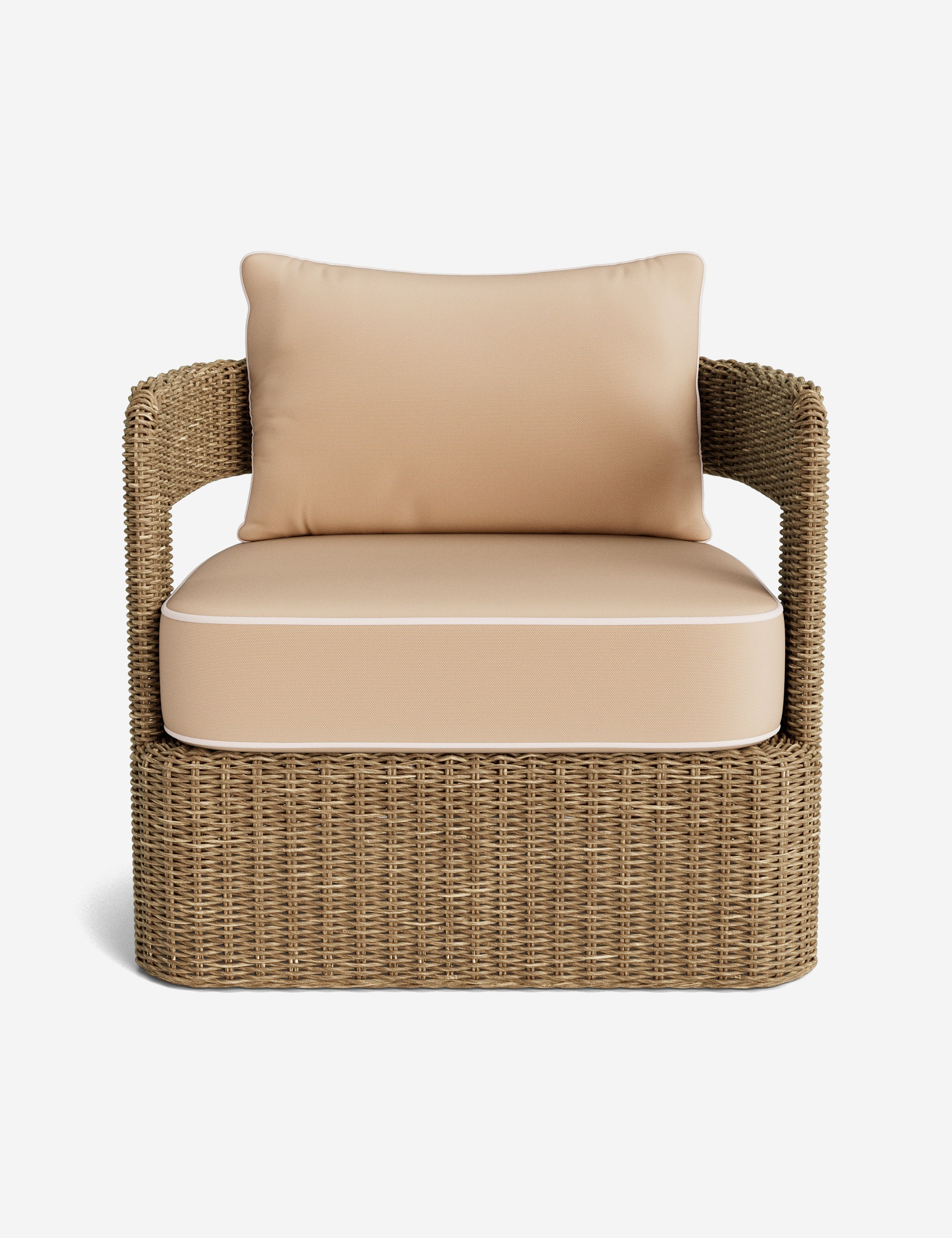 Lulu and Georgia Hadler Outdoor Swivel Lounge Chair - view 20