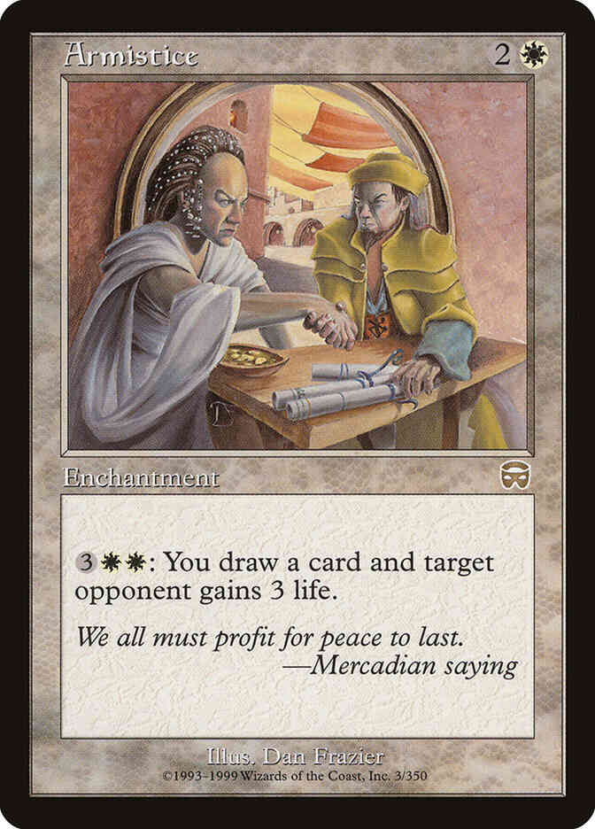 Armistice 3 mercadian – Magic Armistice [3] [Mercadian Masques] [Non-Foil]