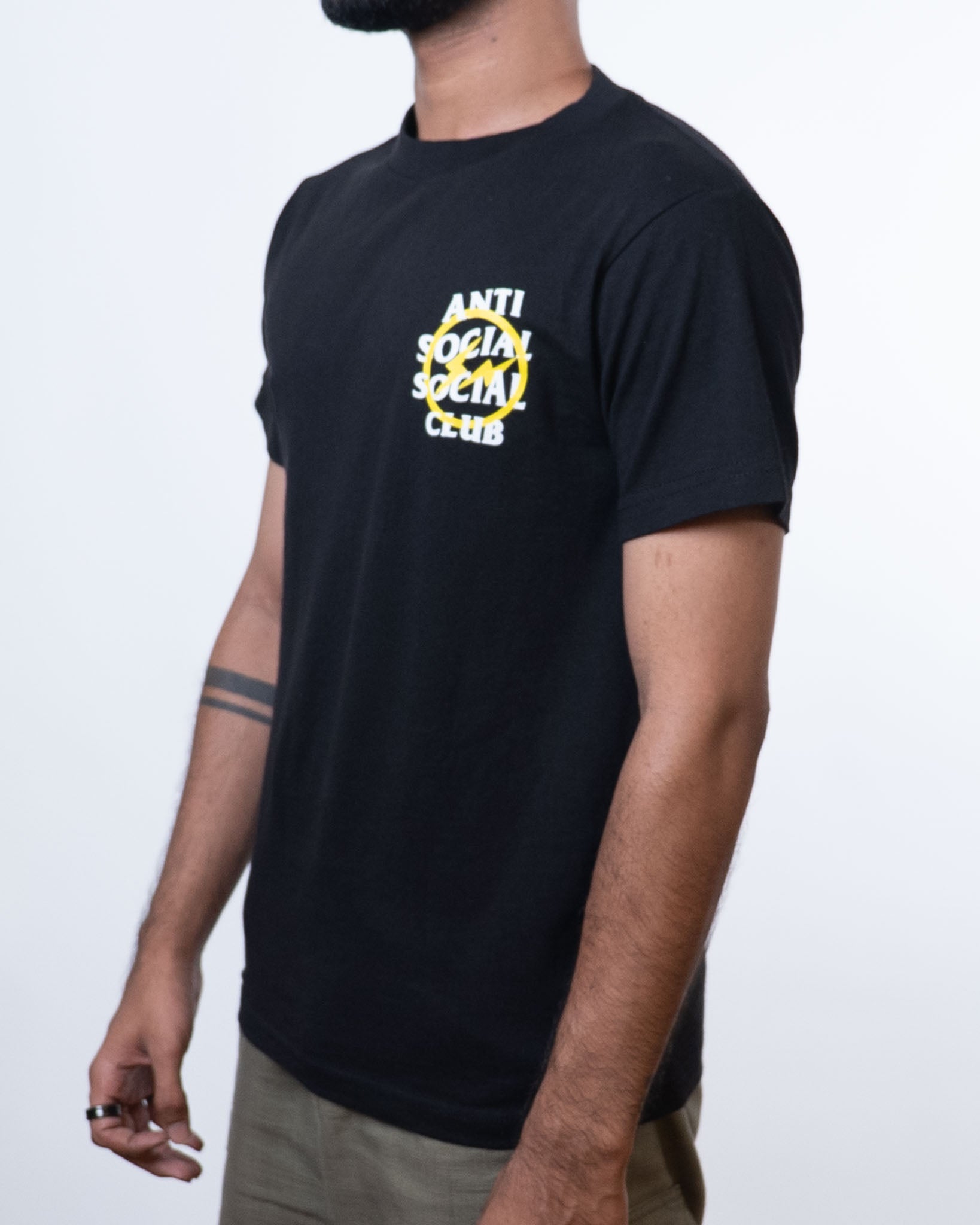 Anti Social Social Club x Fragment design black tshirt - view 2