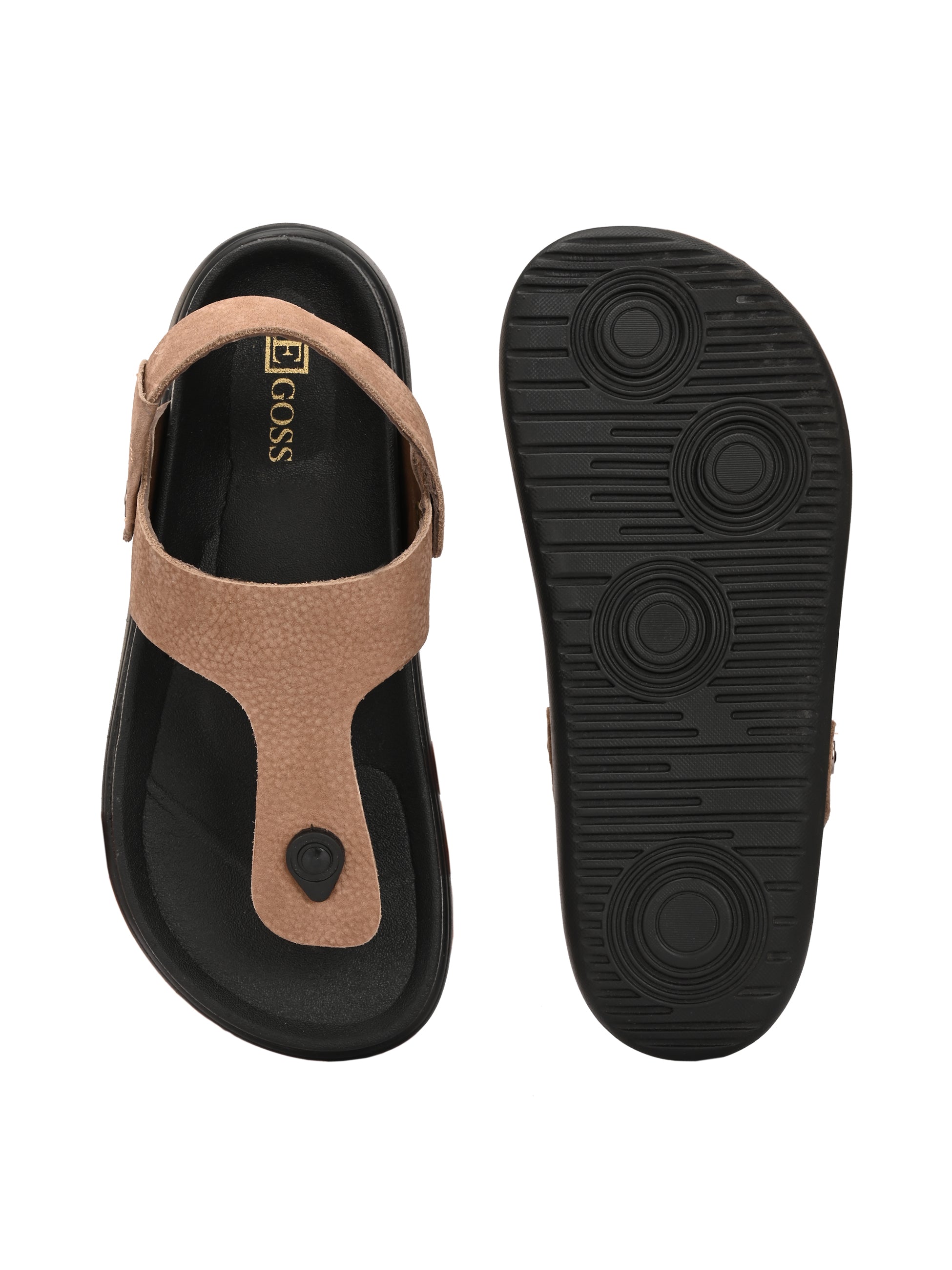 Egoss Shoes Comet Leather Sandals by Aspeerio - view 12