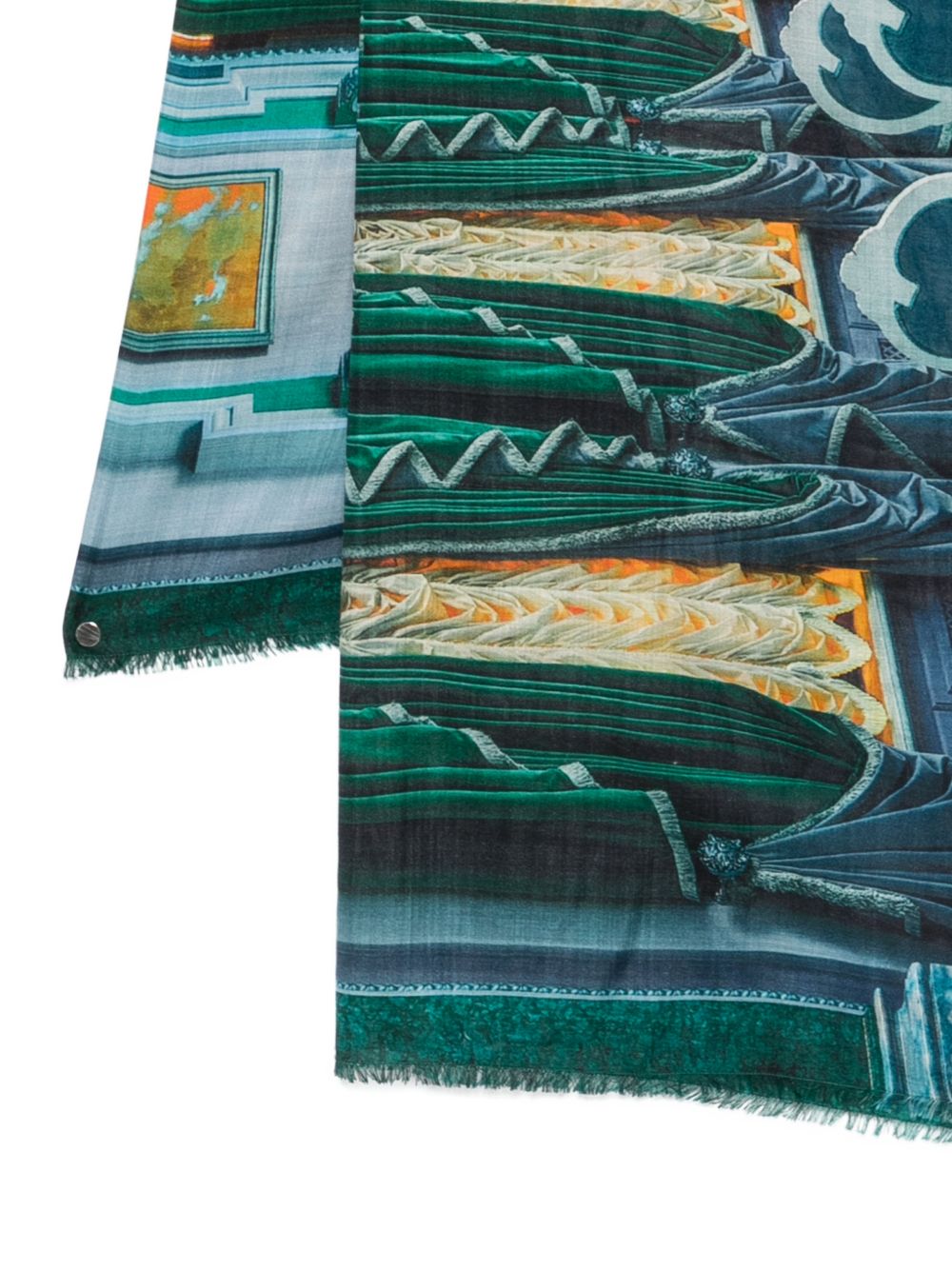 Faliero Sarti Palazzo Mariinskyi silk stole – Silk 100% - view 3
